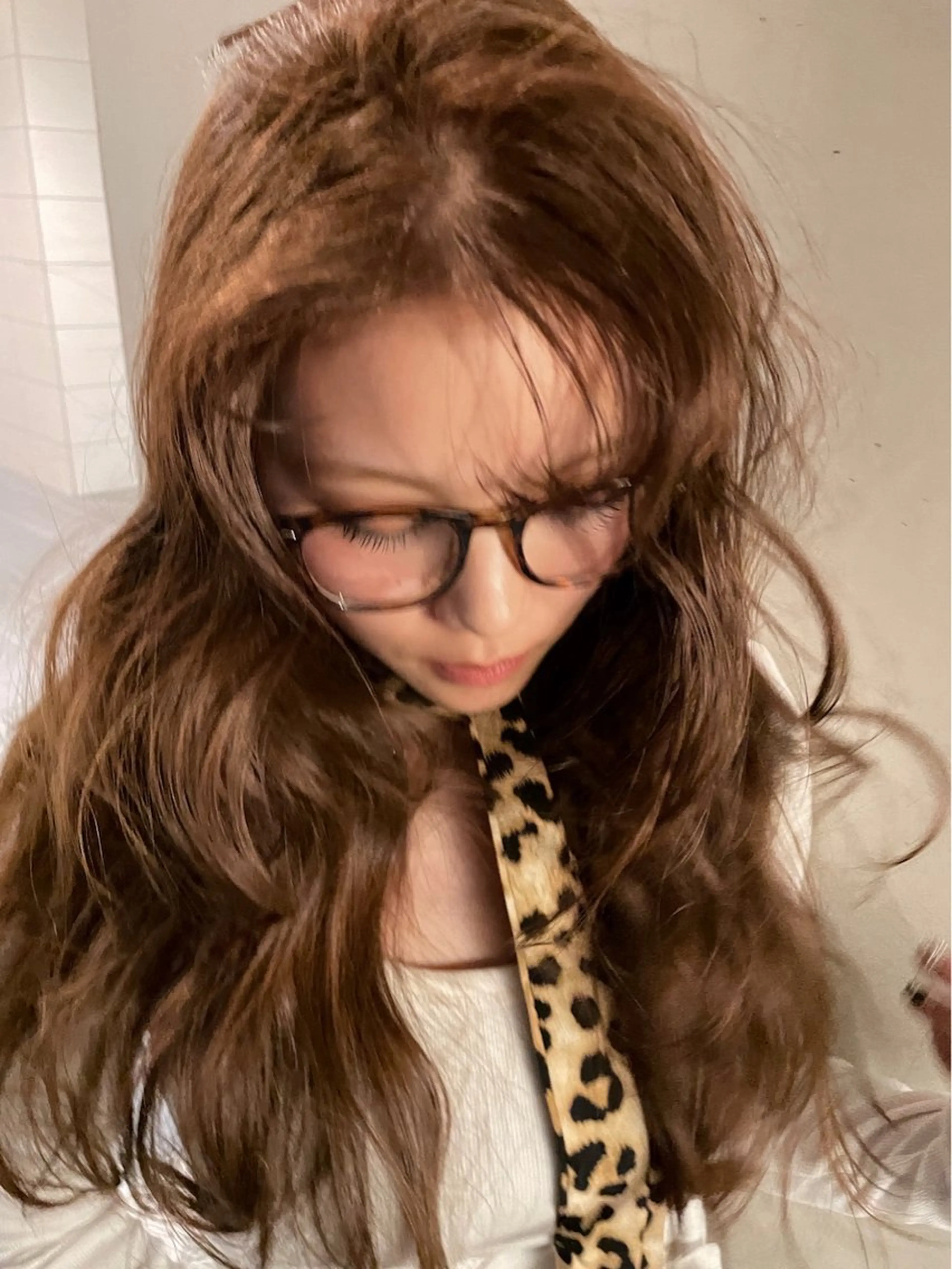 ロング カラー ブリーチ ブリーチなしカラー ヘアカラー sano rikitoのヘアスタイル