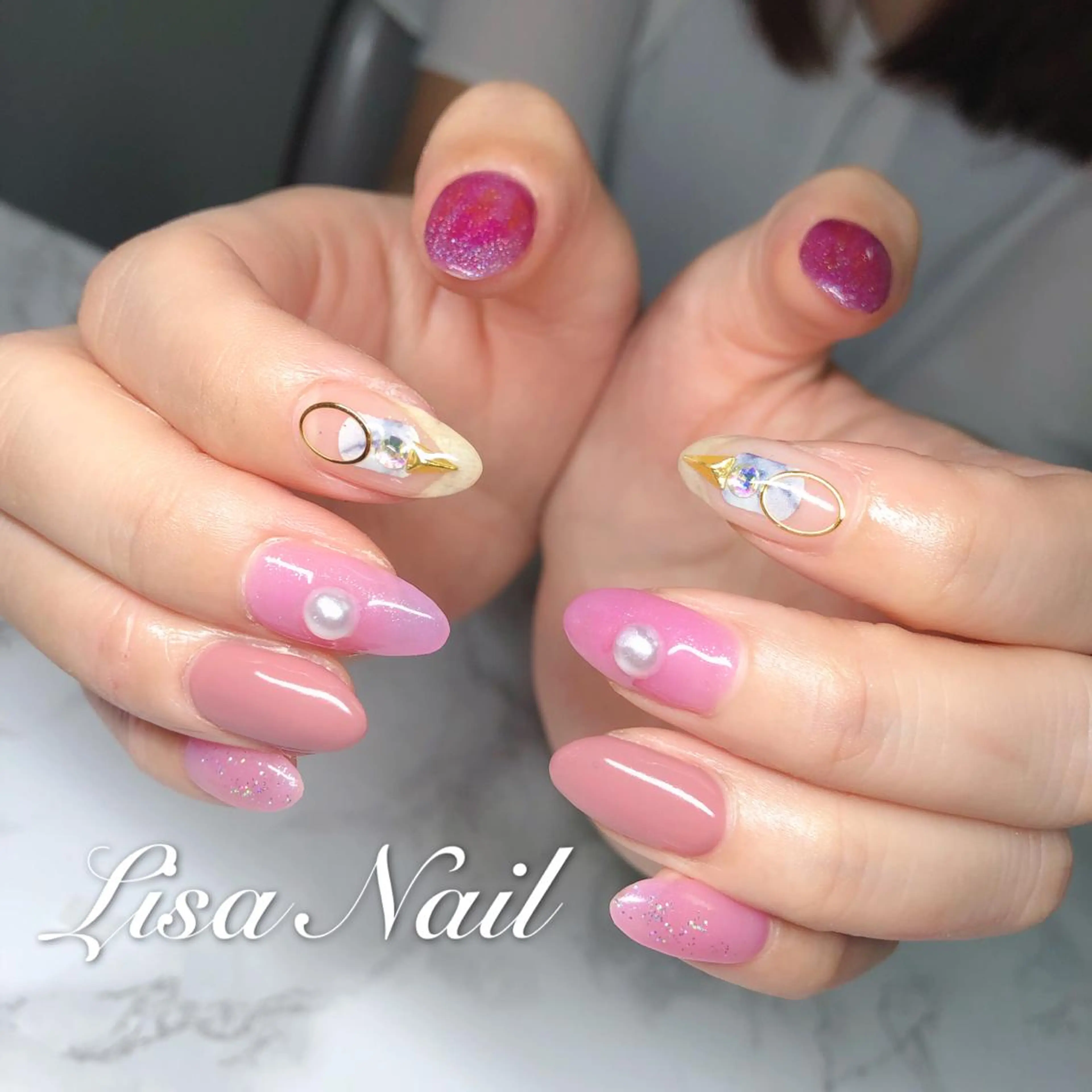 ネイル 🎀 RI🎀のネイルデザイン