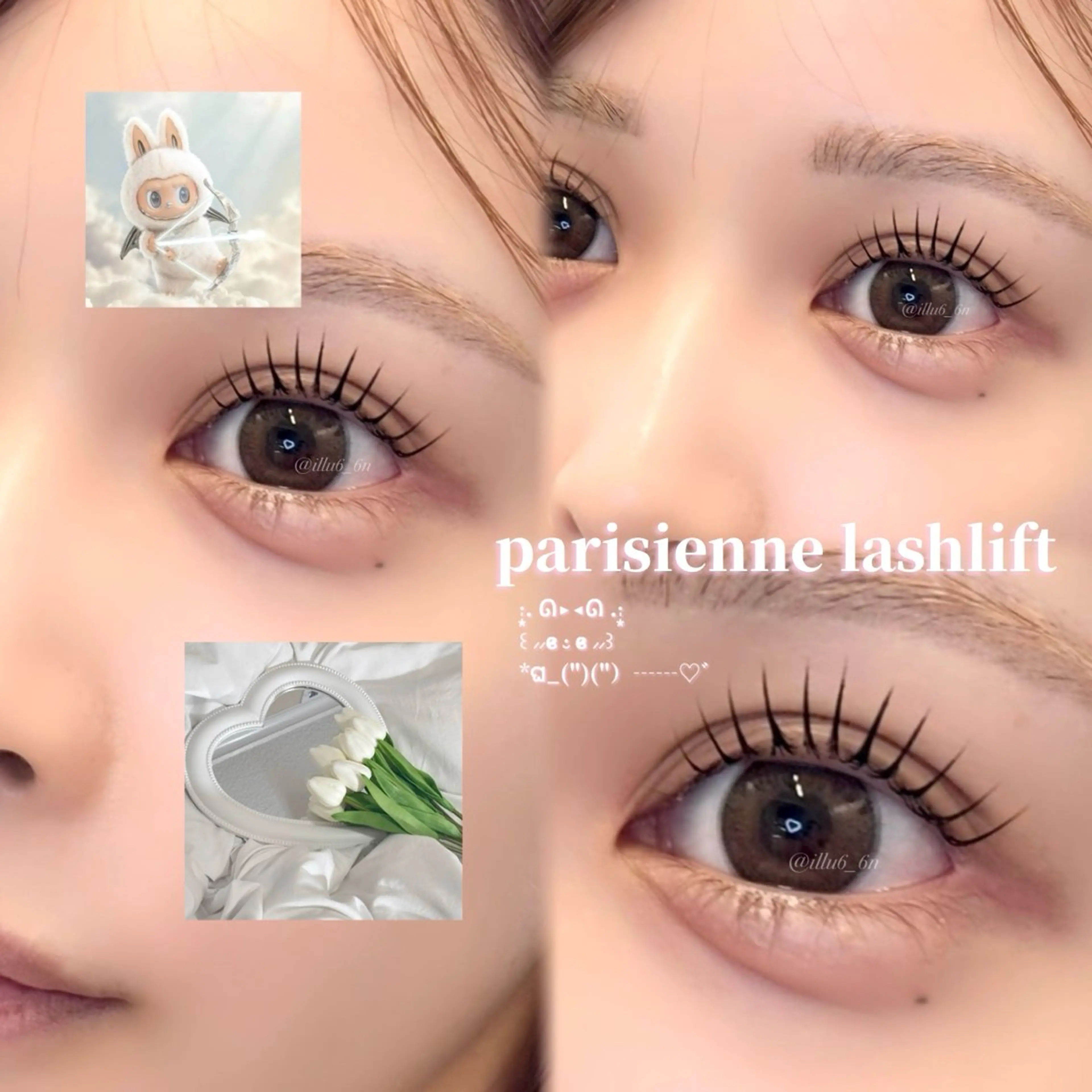 マツエク・マツパ マツパ emiri🍒 @illu6_6nのマツエク・マツパデザイン