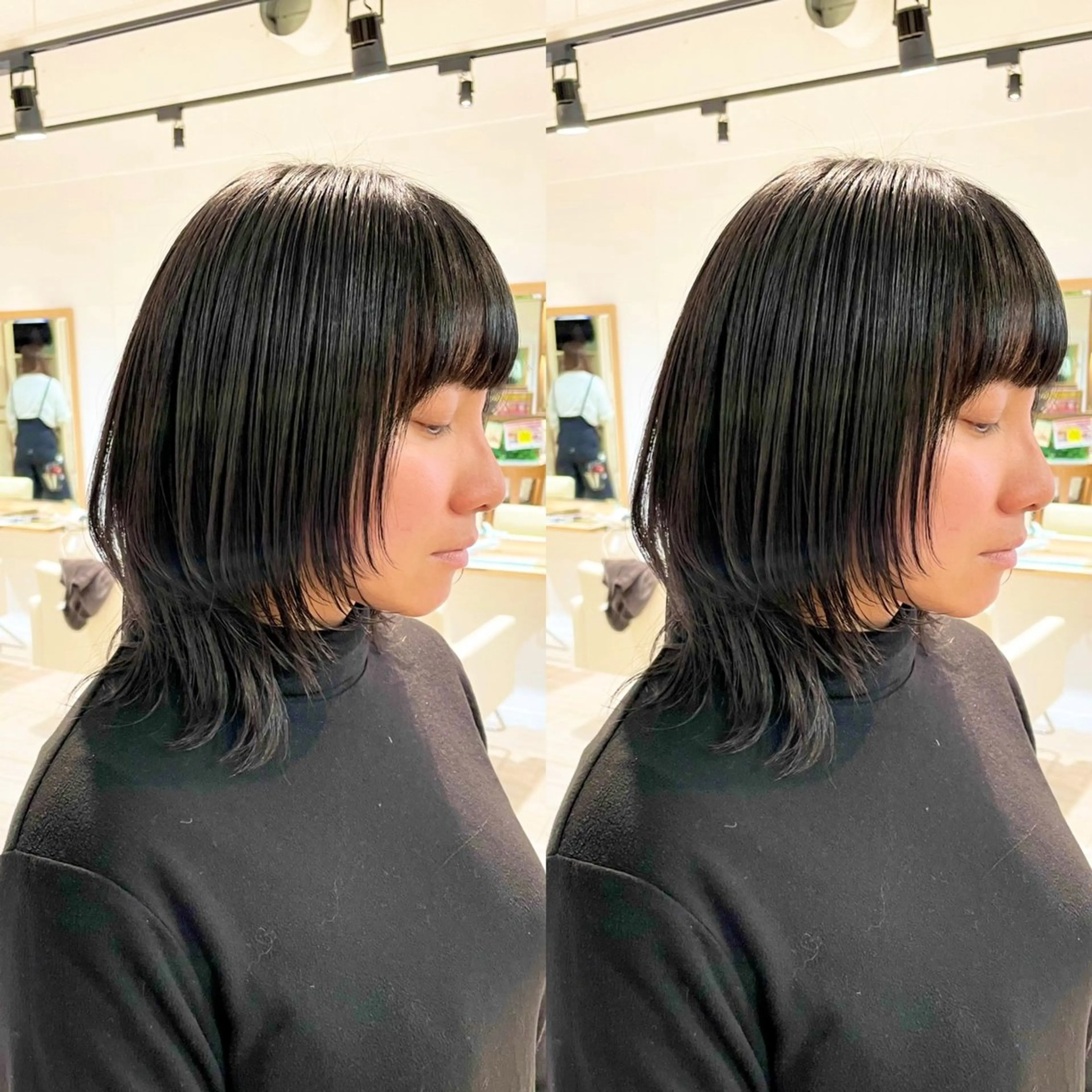 ミディアム カット SEIRA♡レイヤー /ショート得意のヘアスタイル