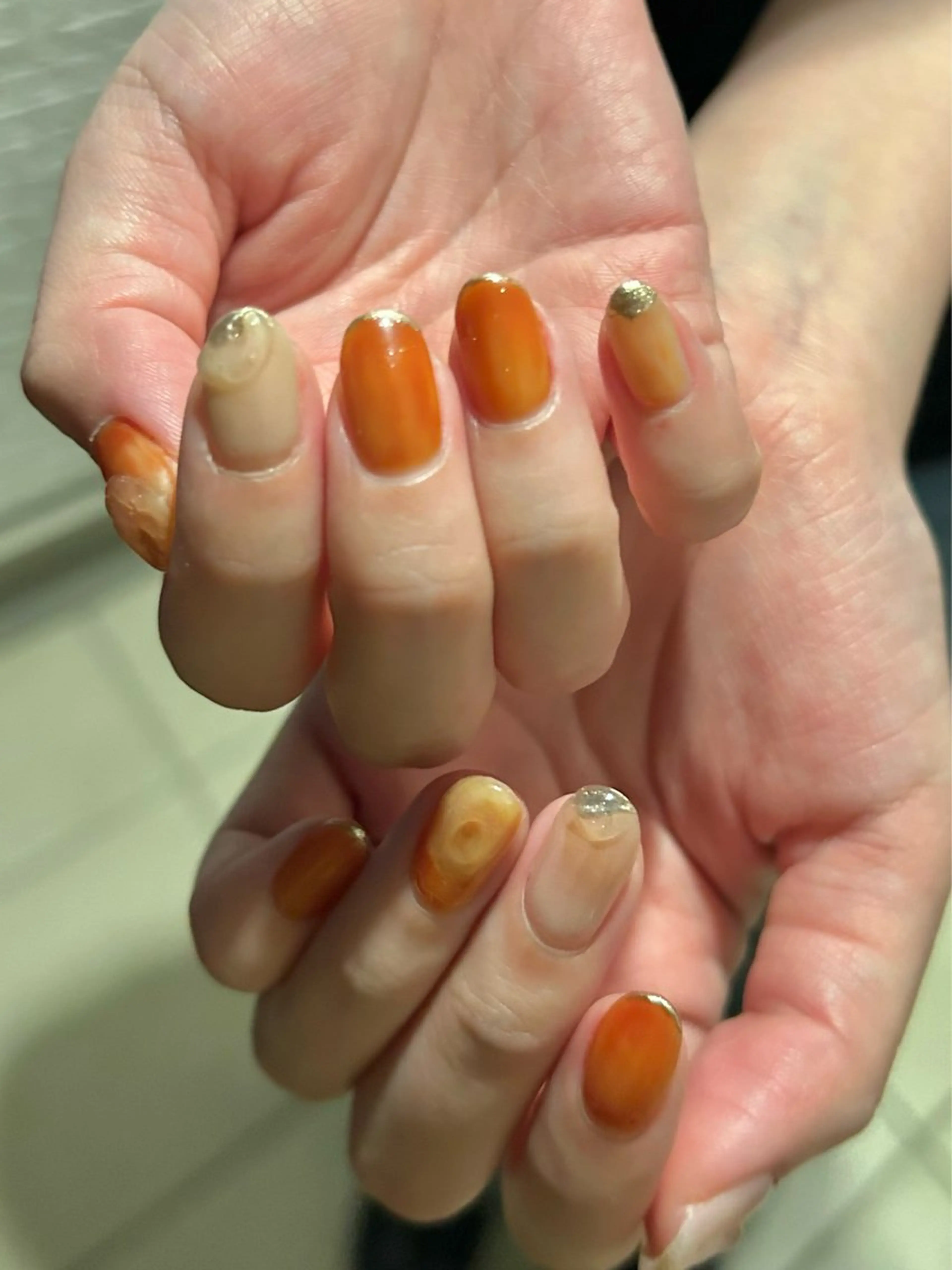 ネイル ハンドネイル ArcoIris所属・Arco Iris 告瑠莉のネイルデザイン