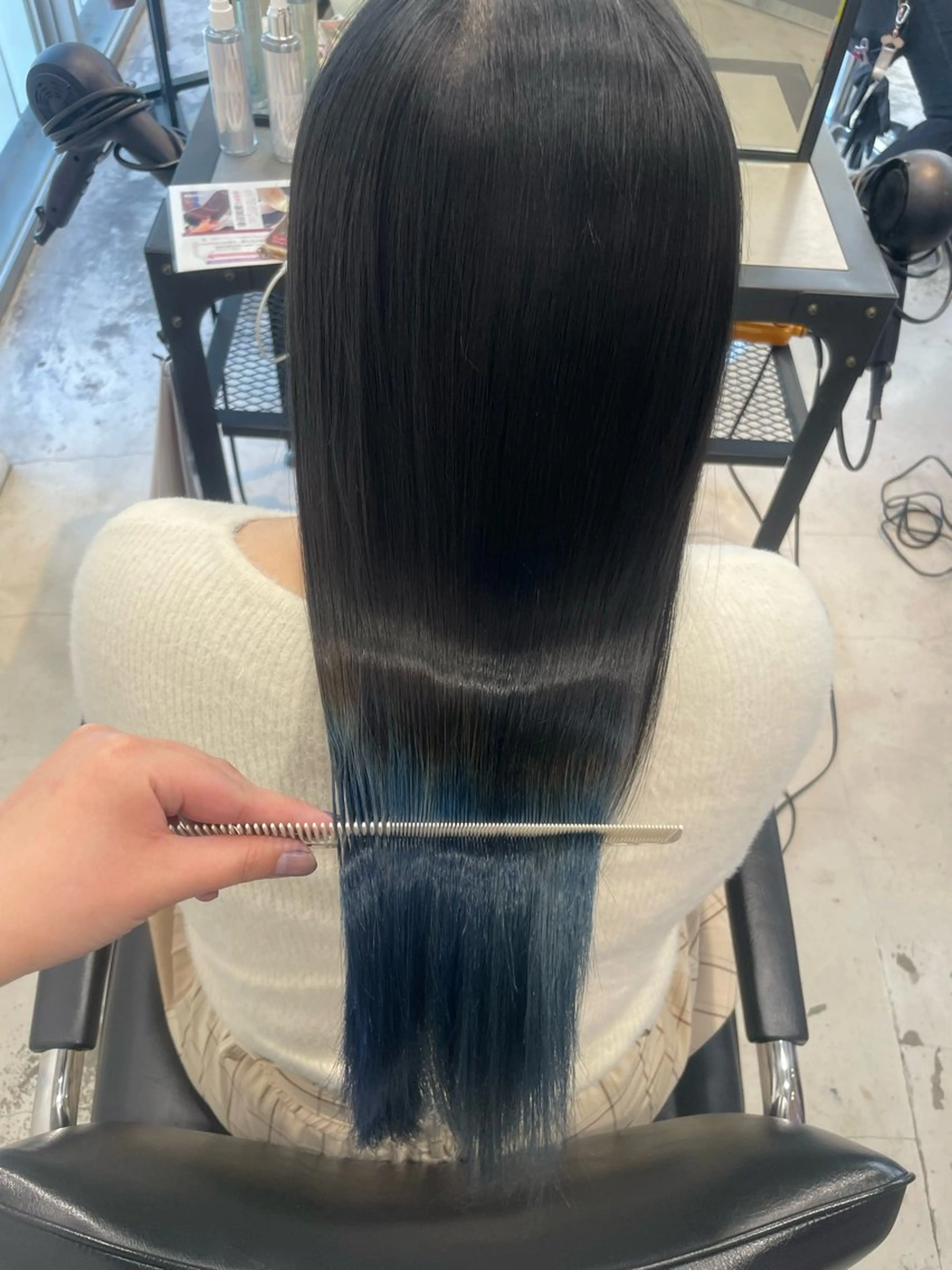 【髪質改善】🪞ダブルカラー🪞ケアブリーチ+カラー+髪質改善トリートメントの写真