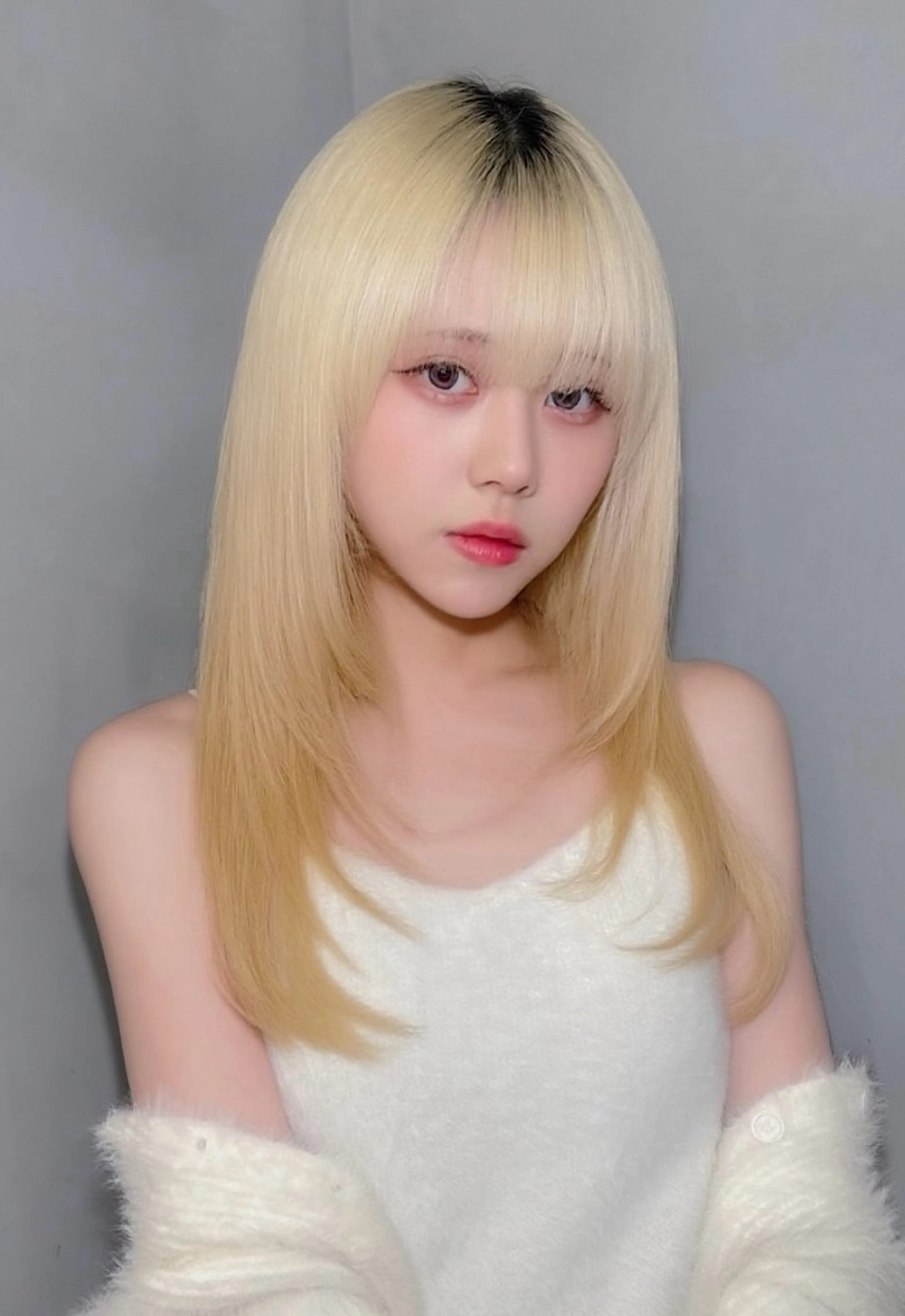 ロング ヘアカラー 藤村 将士のヘアスタイル