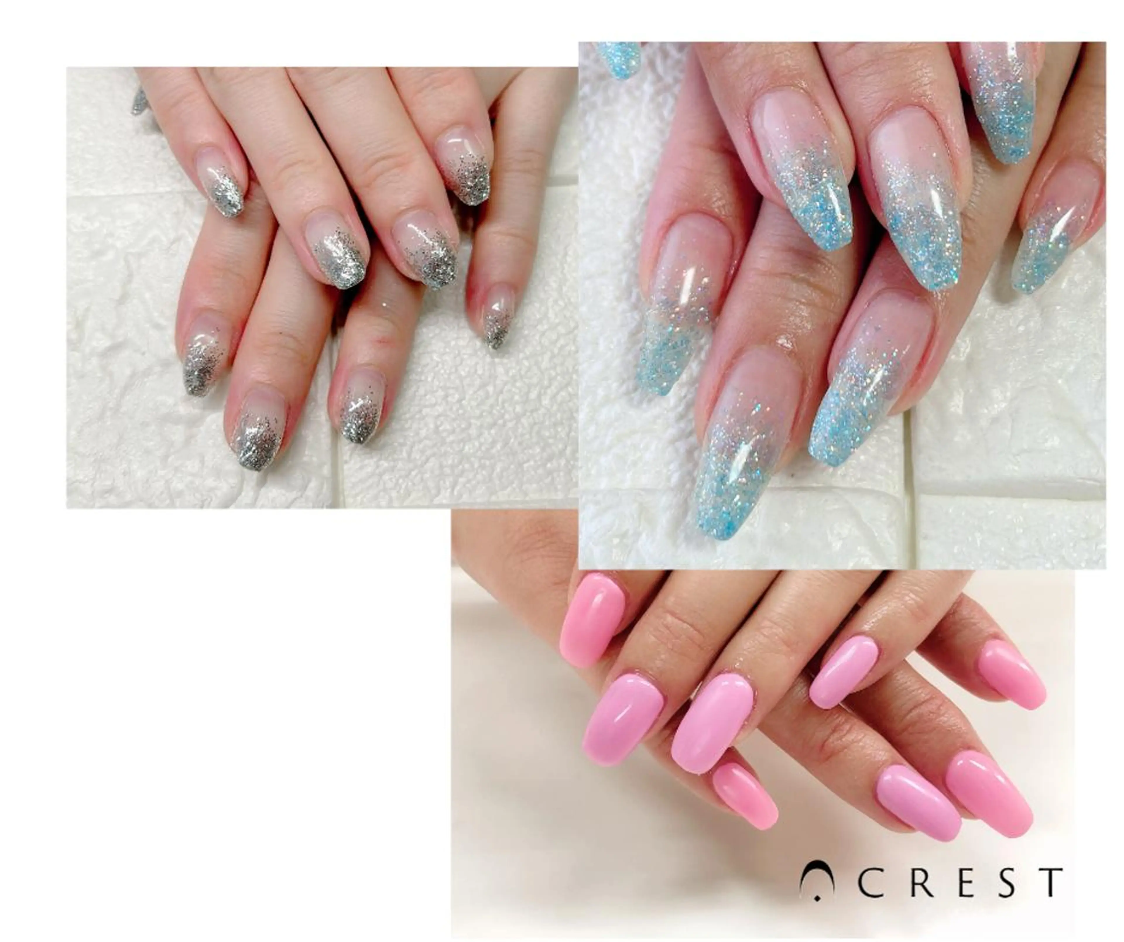 ネイル フットネイル クレスト HORIKITAのネイルデザイン