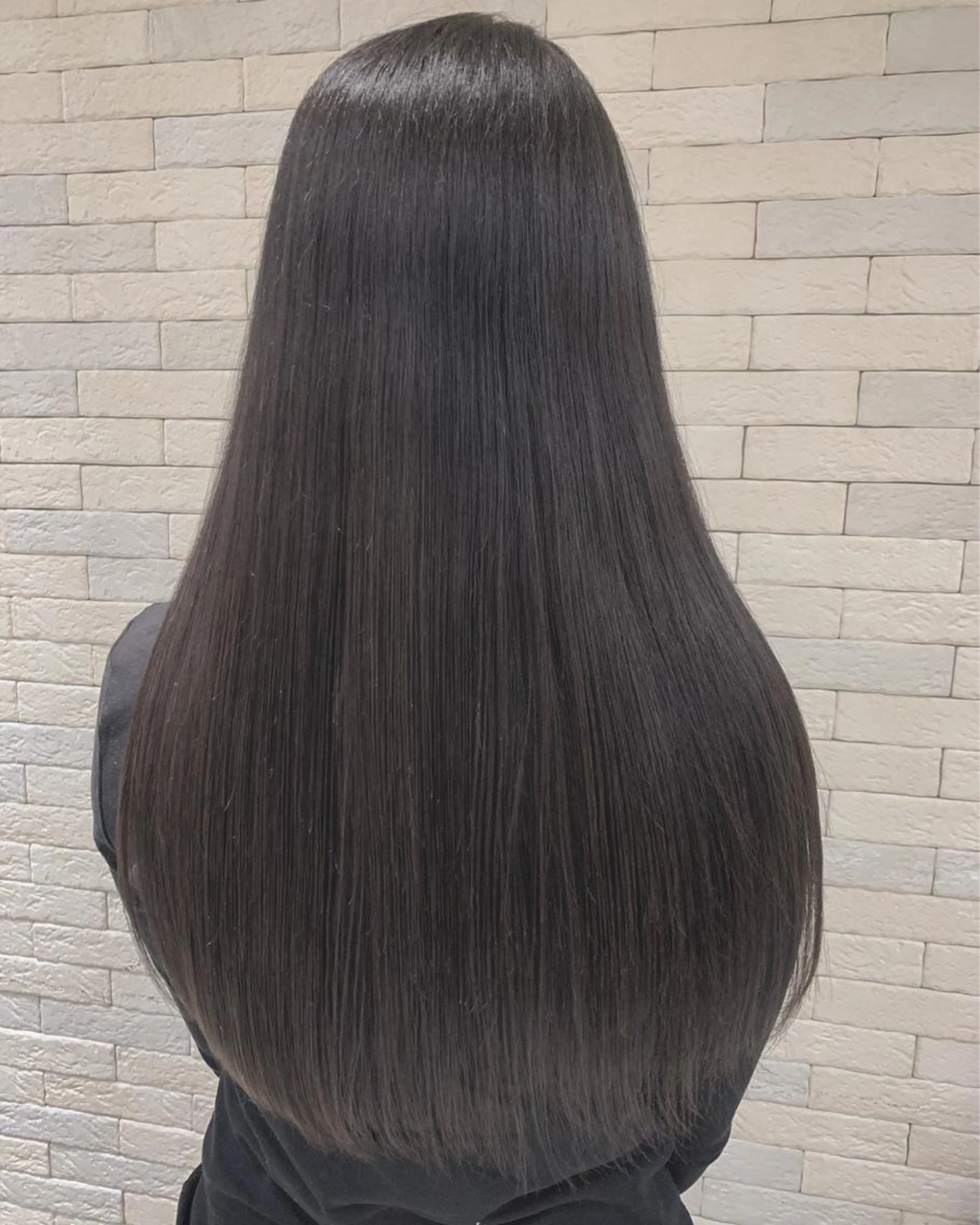 【潤い/ツヤ/美髪】似合せカット+酸性ストレートパーマ+スパTRの写真