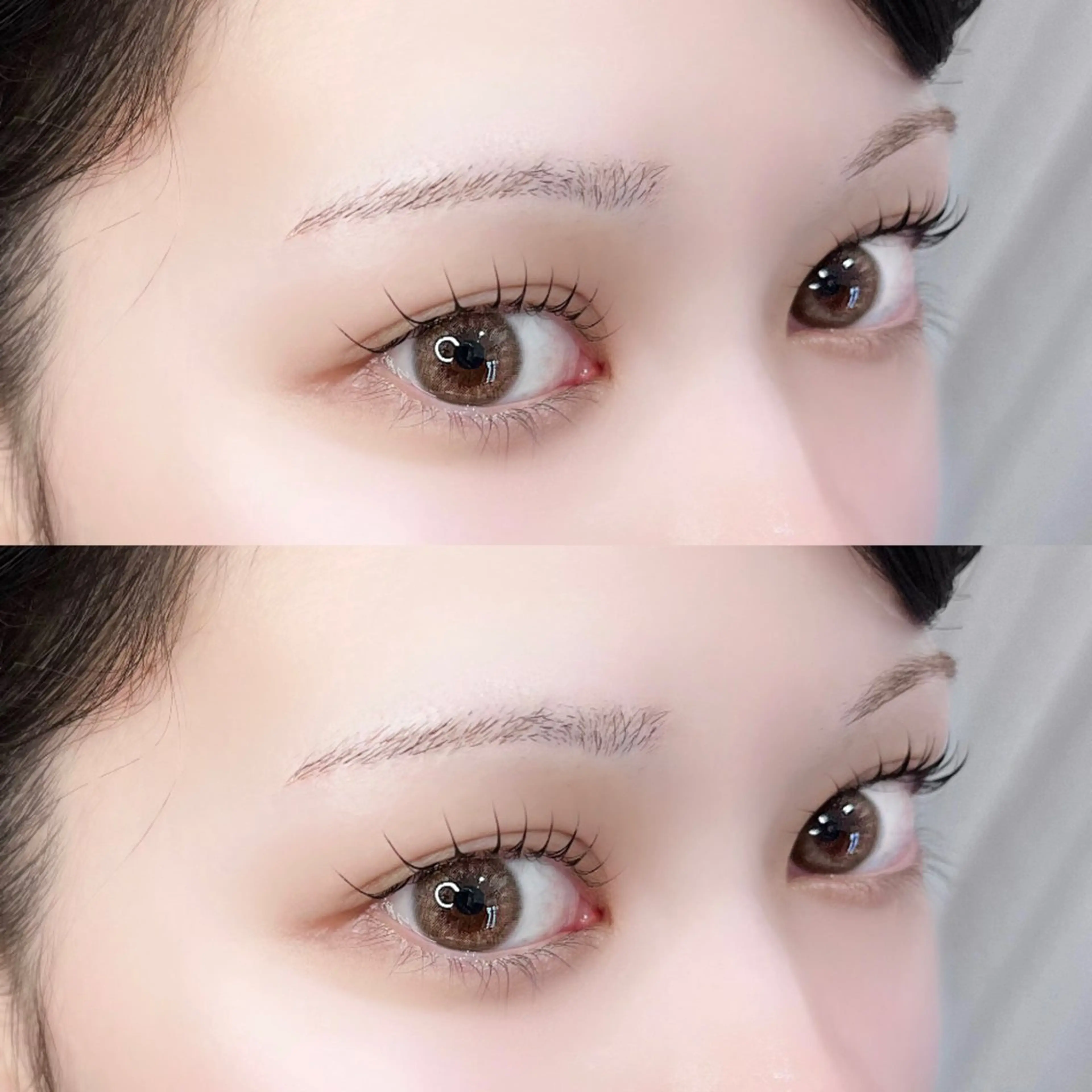 マツエク・マツパ 一重×まつ毛パーマ Riri 🌙🤍のマツエク・マツパデザイン