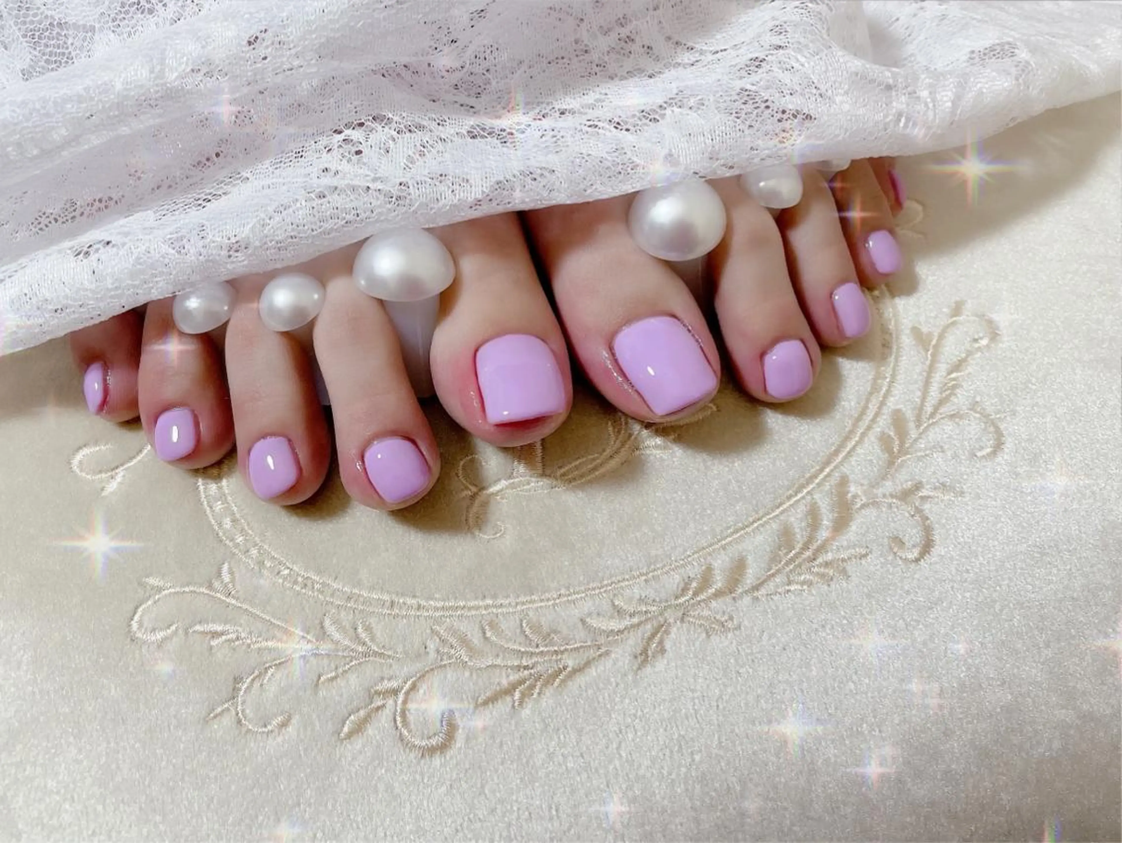 ネイル フットネイル FLARE NAIL フレアネイルのネイルデザイン