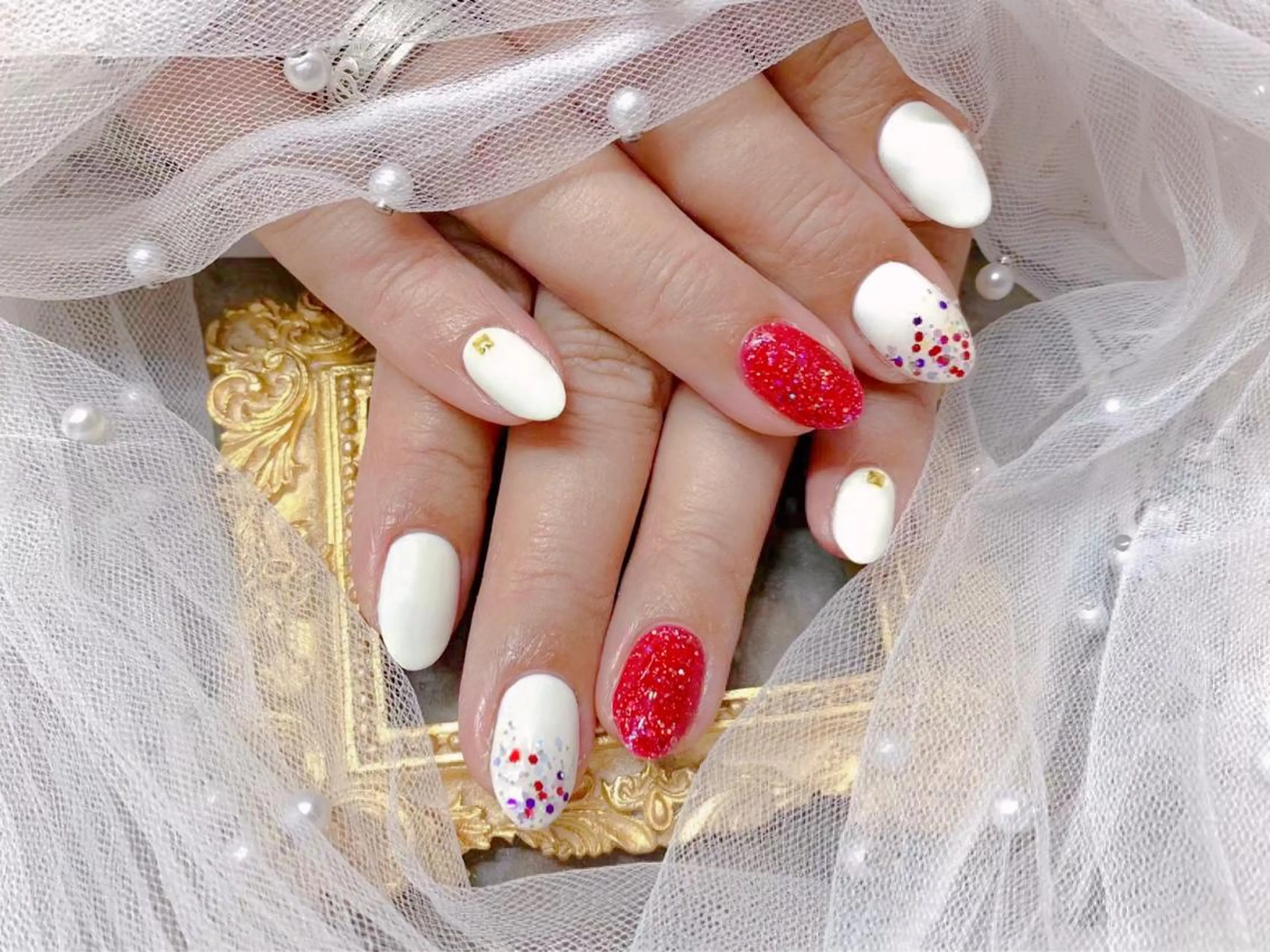 ネイル ハンドネイル マジックミラー所属・マジック ミラーのネイルデザイン