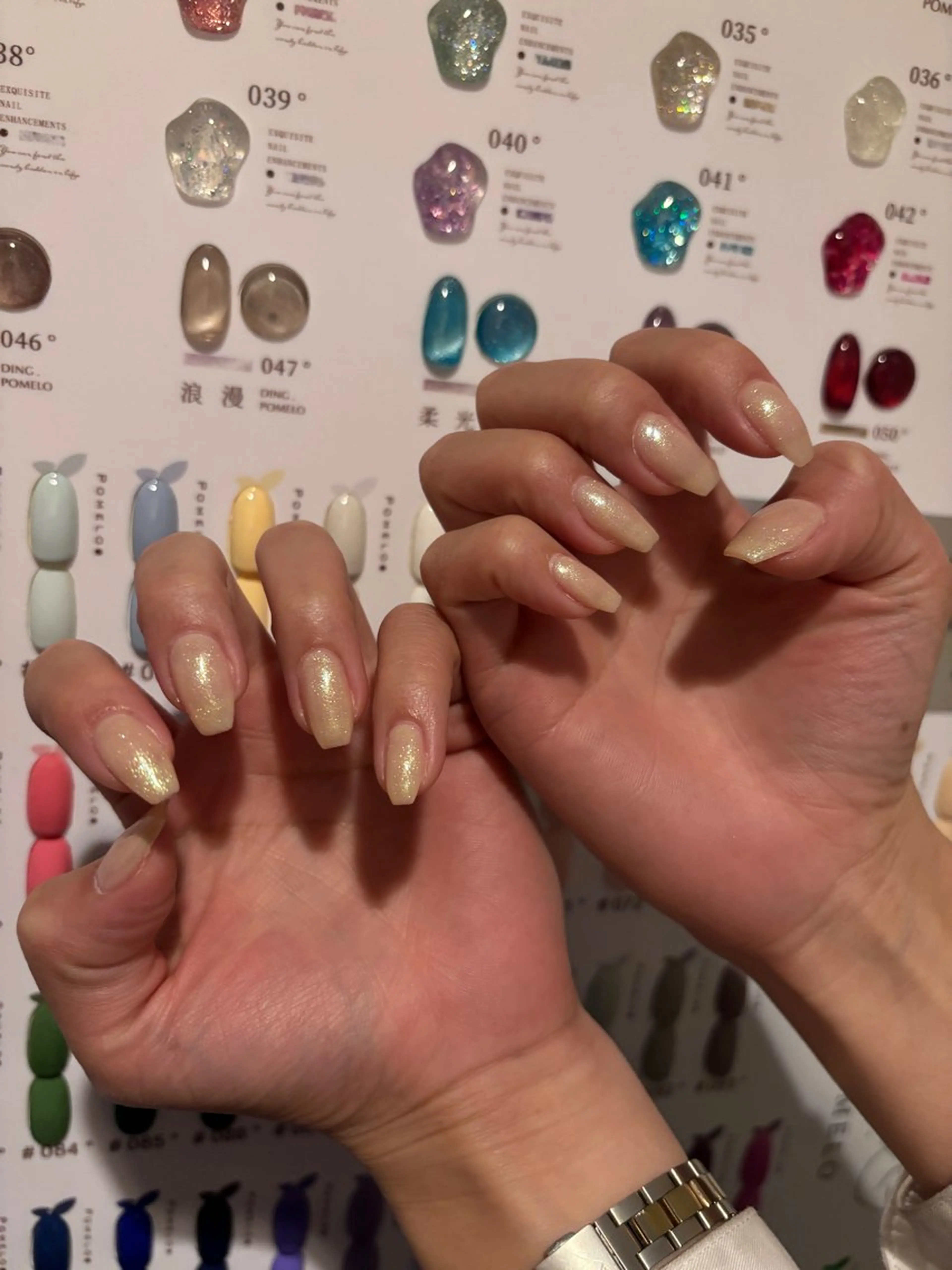 ネイル 韓国ネイル 持ち込み ニュアンスネイル ネイルチップ ハンドネイル TABI ANA.CHUOのネイルデザイン