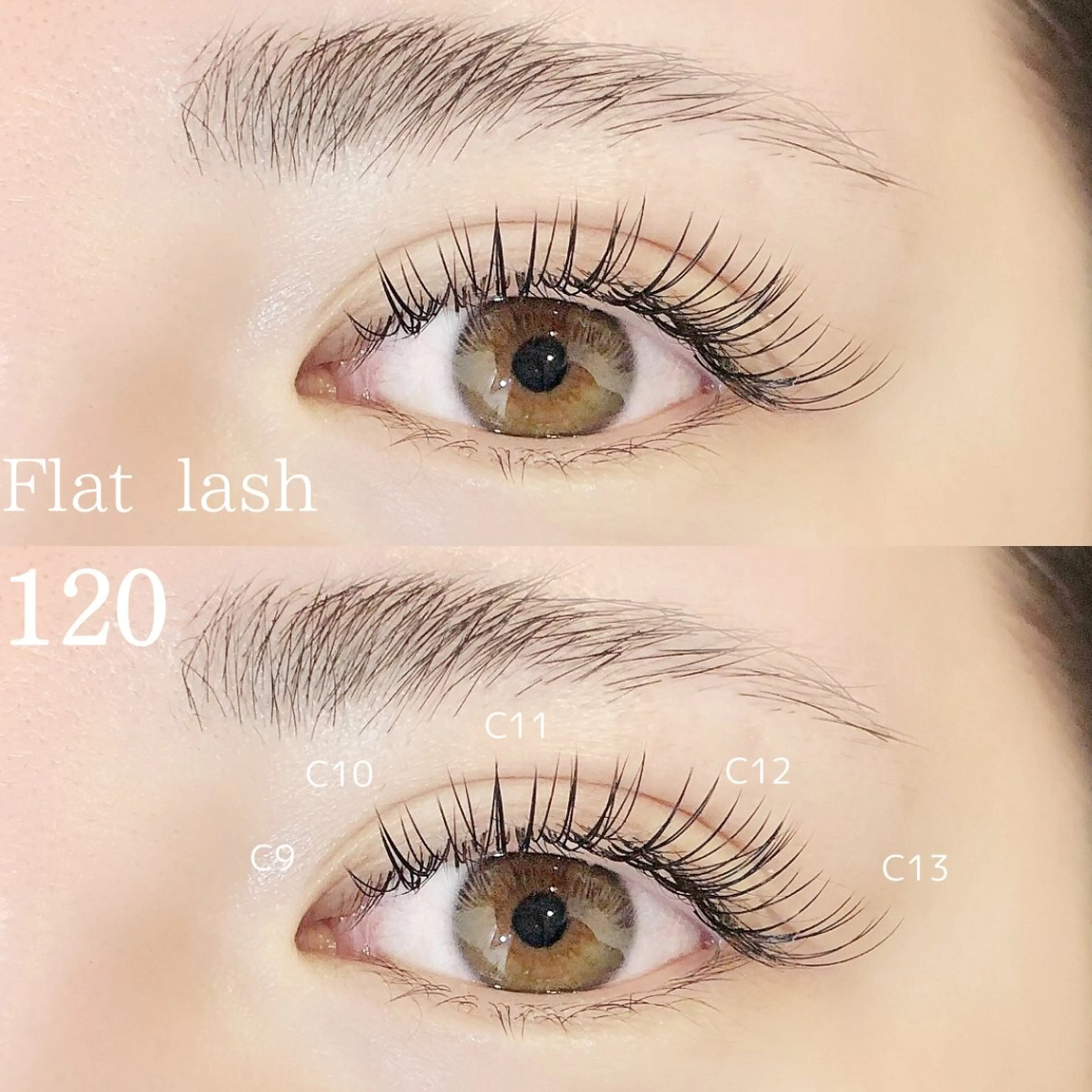 マツエク・マツパ フラットラッシュ . makotoのマツエク・マツパデザイン