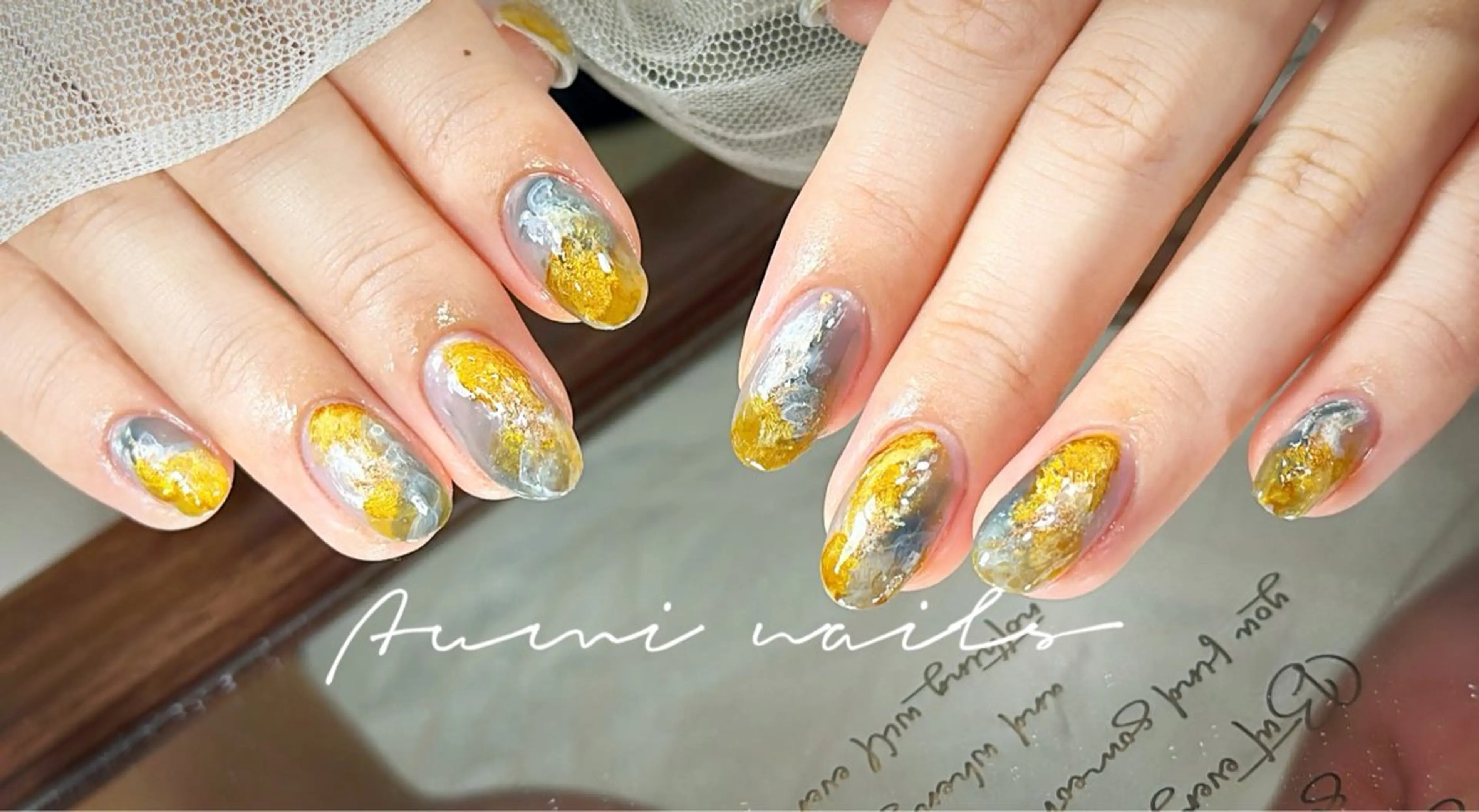 ネイル ハンドネイル YUMI ニュアンスnailsのネイルデザイン