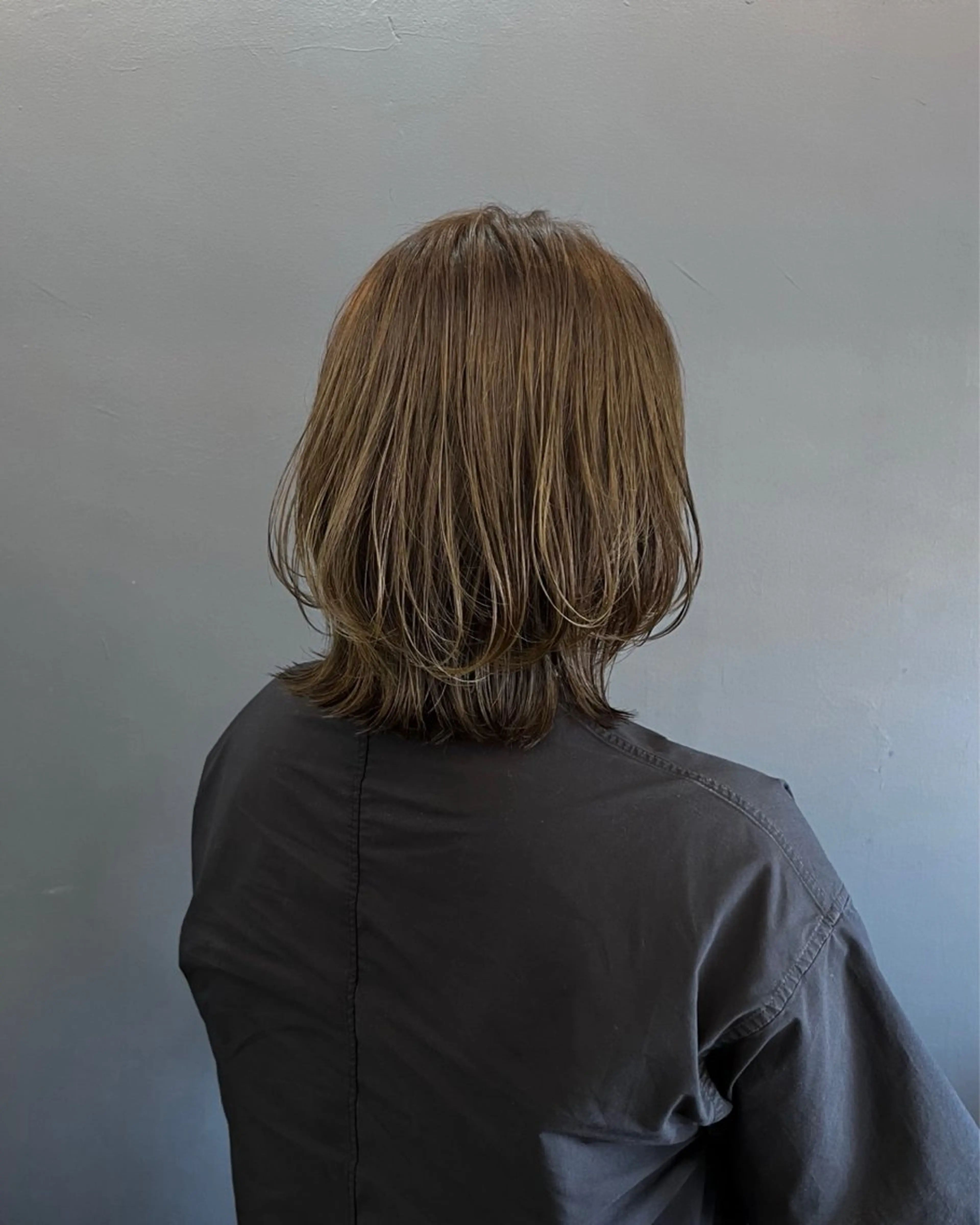 ミディアム カラー カット ヘアカラー Trico Antique【トリコアンティーク】所属・暗髪とオリーブ🌿 渡辺拓人のヘアスタイル