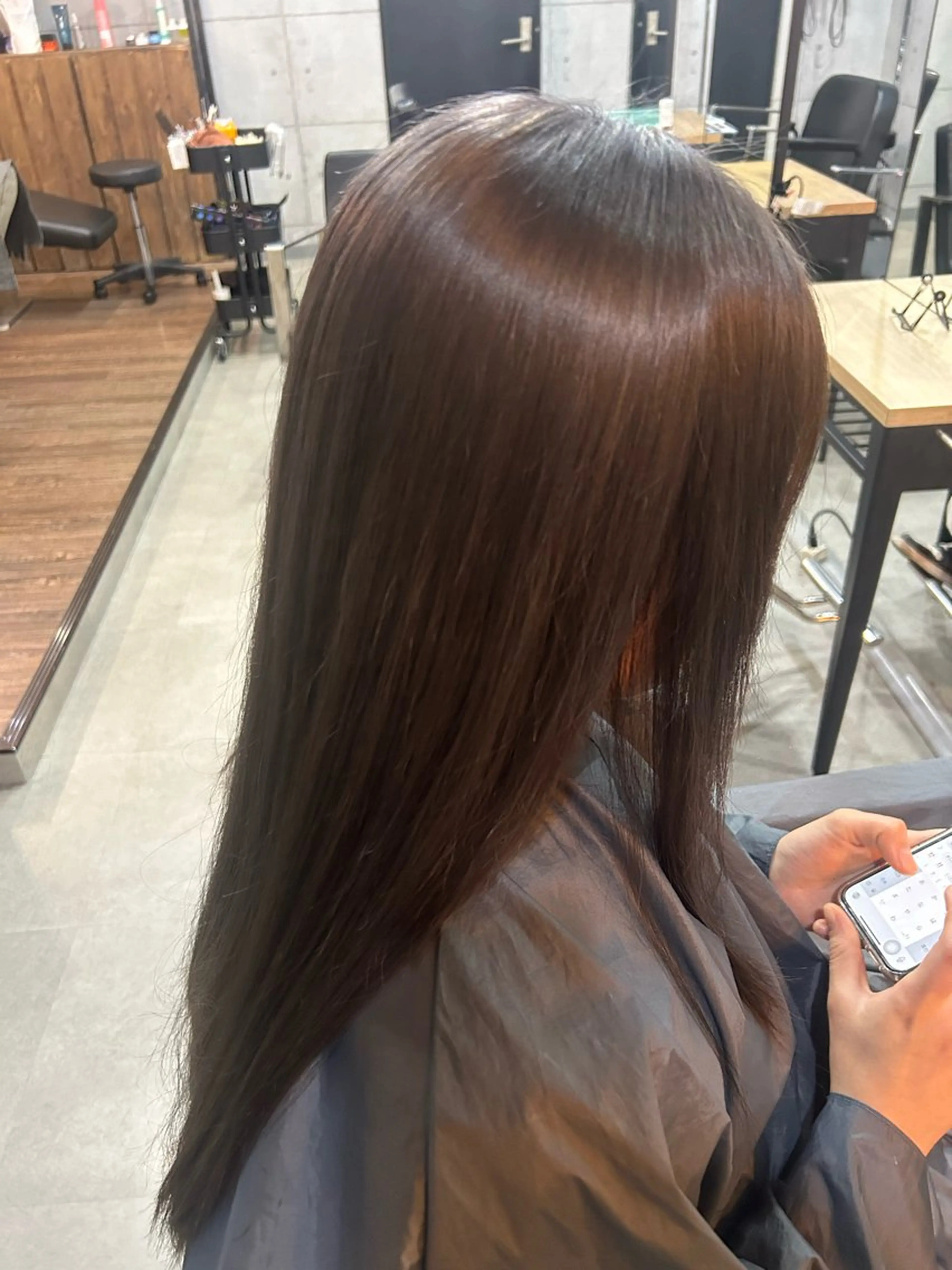 ロング カラー ☾ ちゃみのヘアスタイル