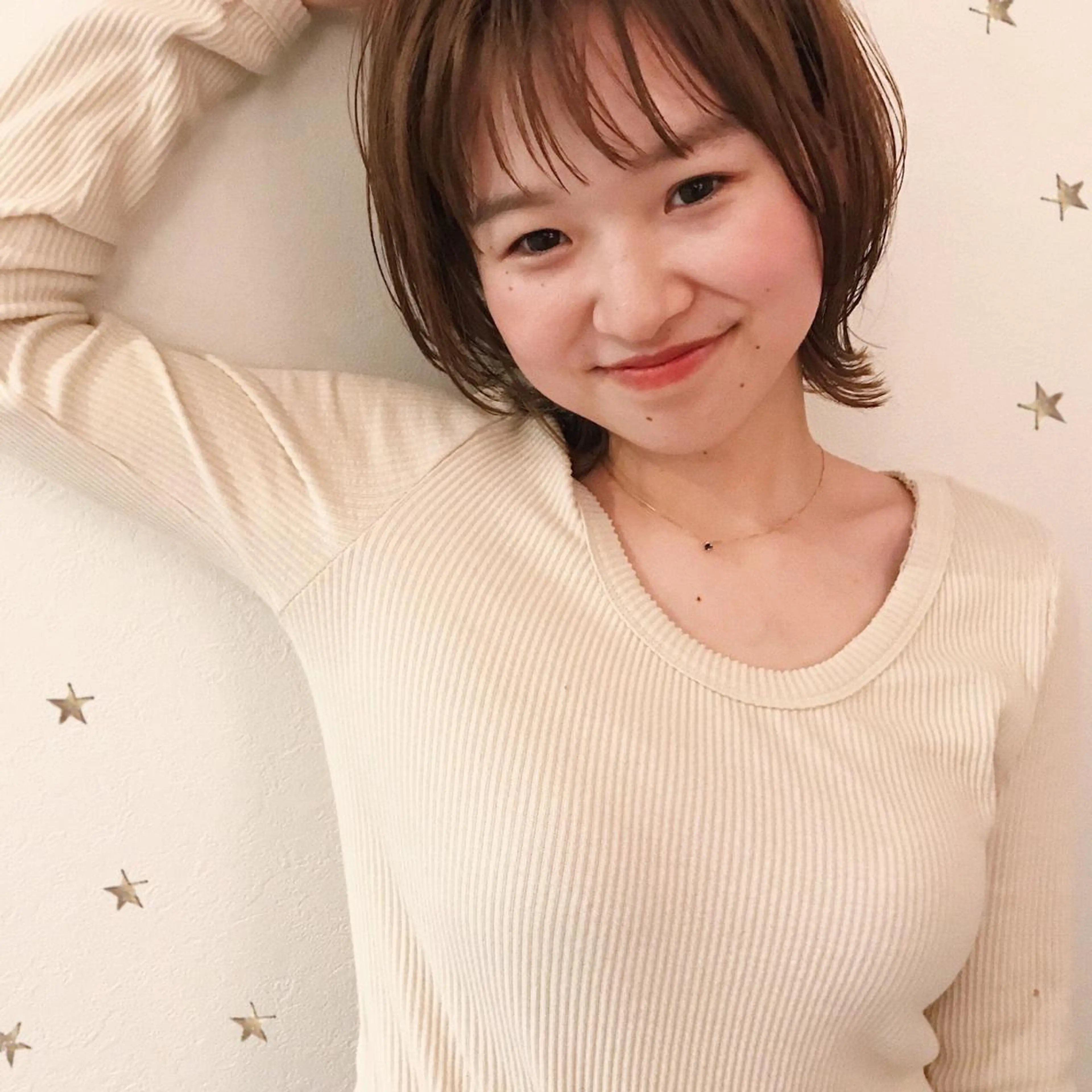 ミディアム カラー カット ヘアカラー salon AKIRA所属・市川 千夏のヘアスタイル