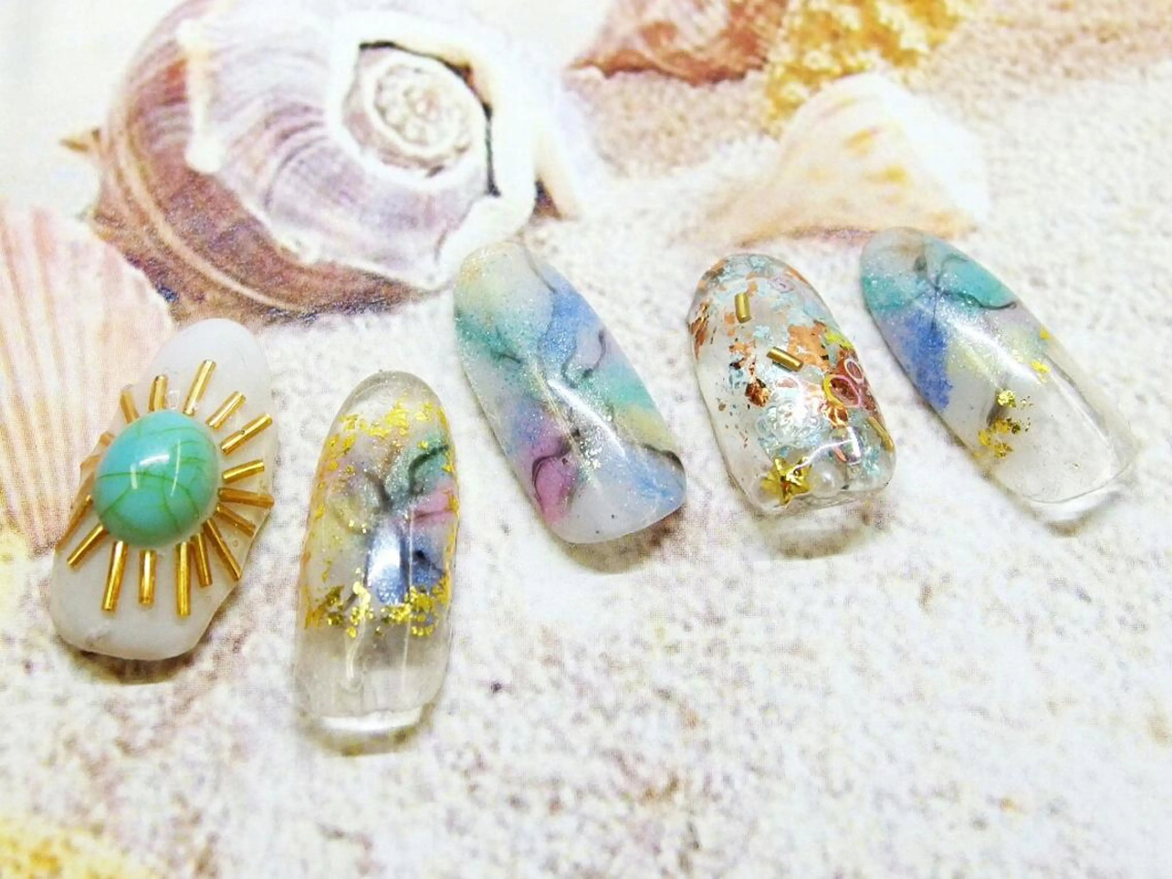 ネイル ティーエヌ 金山駅東口店のネイルデザイン