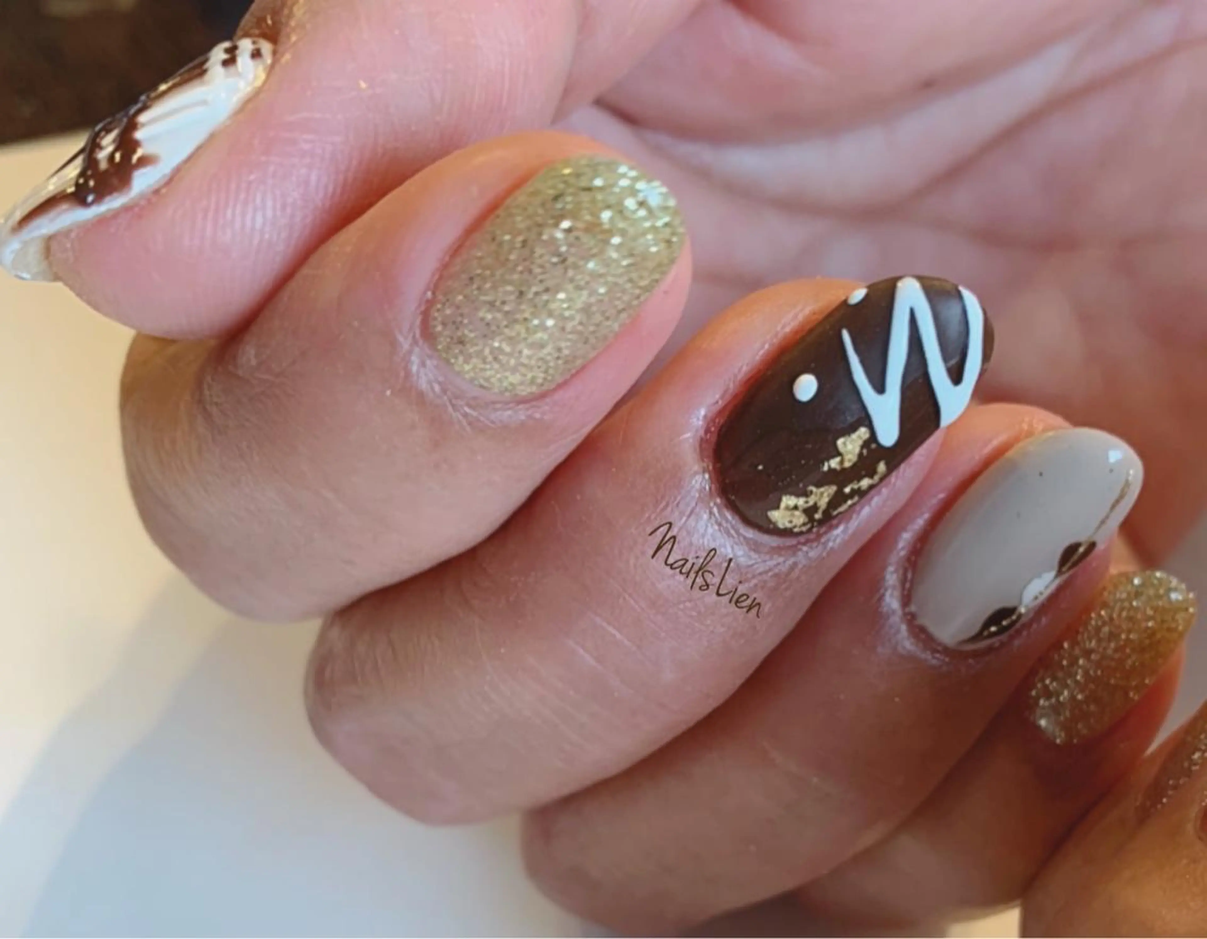 ネイル アートネイル マットネイル 冬ネイル studio e n / RiNのネイルデザイン