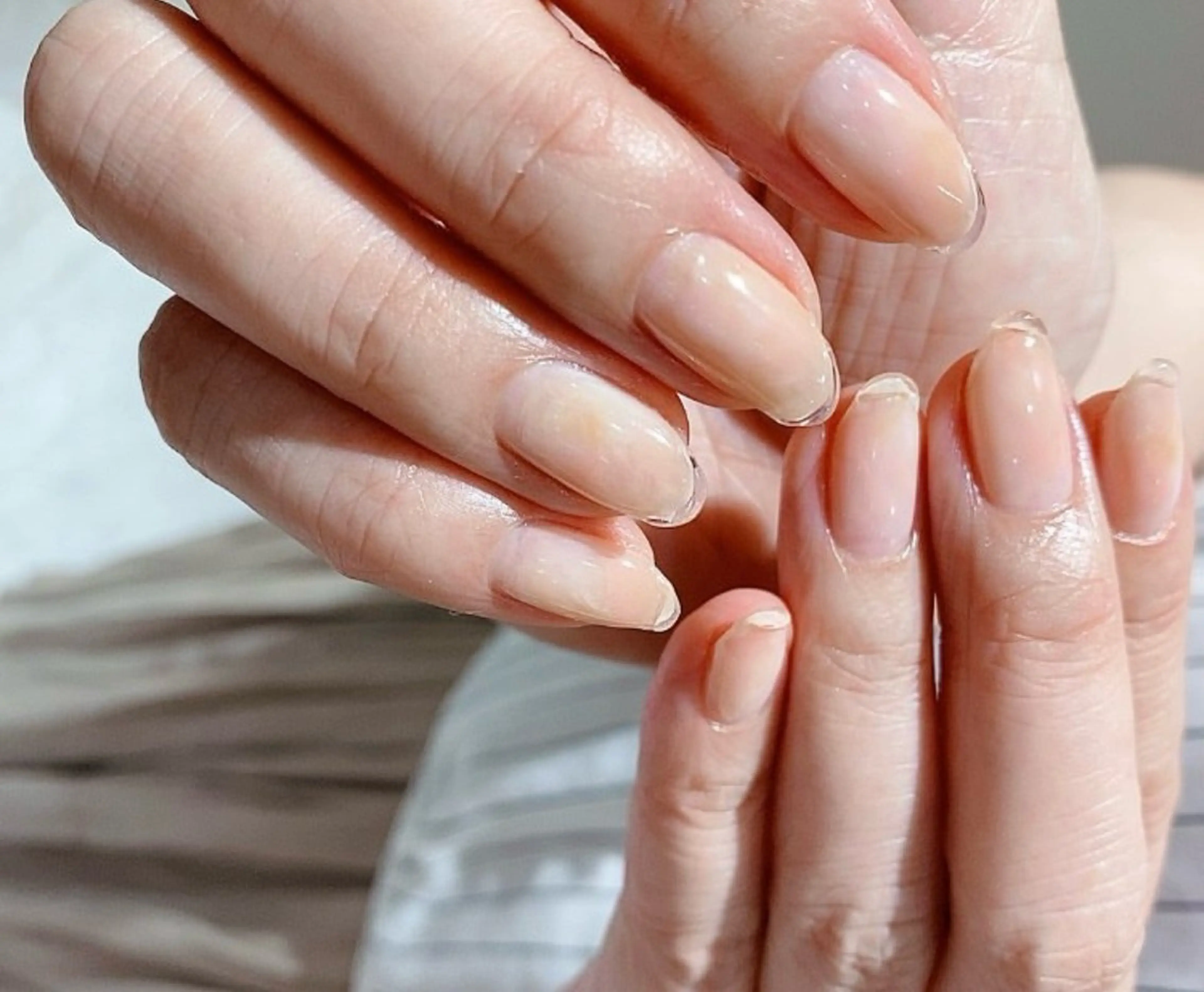 ネイル アートネイル クリアネイル フレンチネイル ニュアンスネイル 亀戸/nail/ 関沙織のネイルデザイン