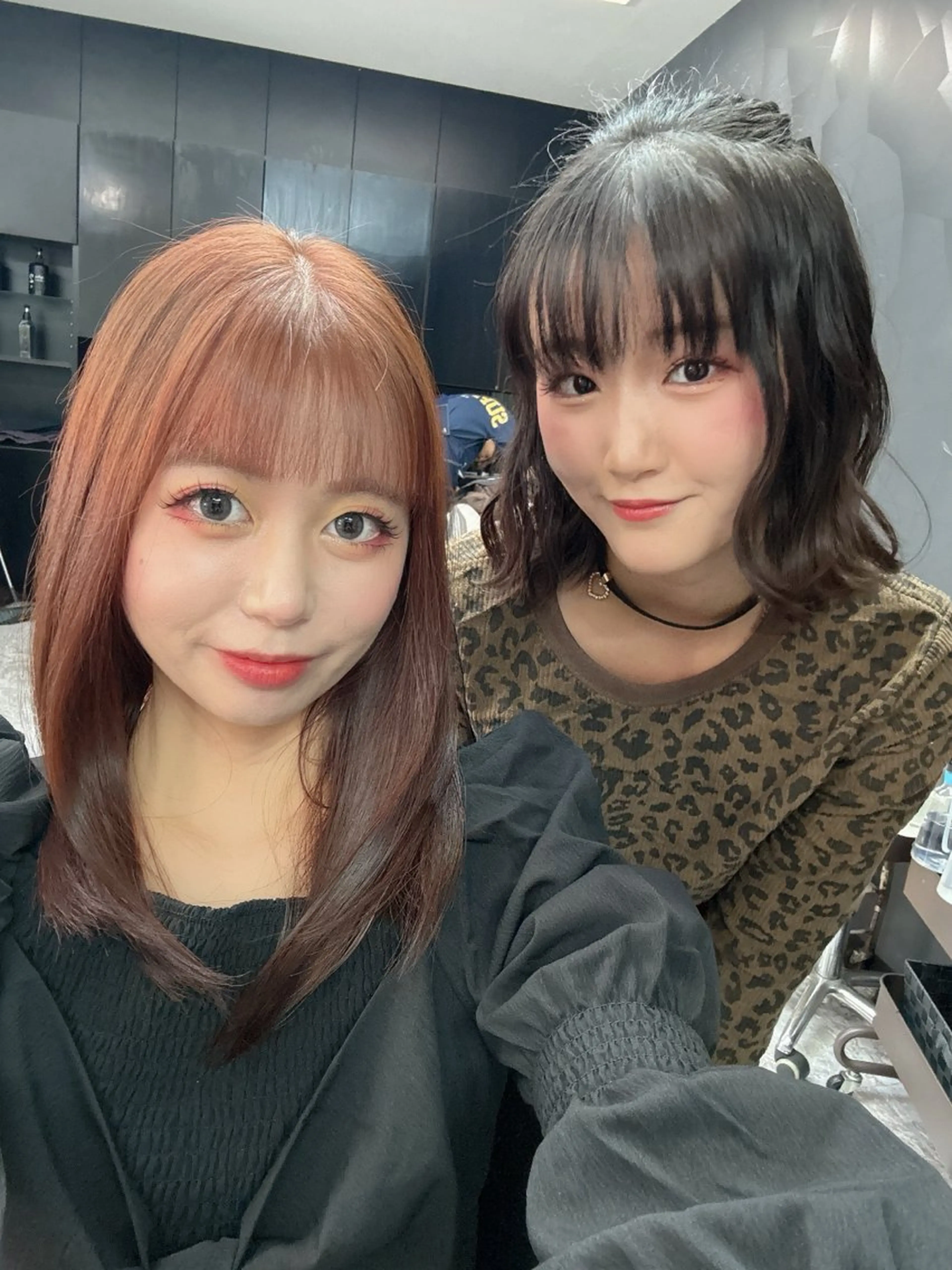 セミロング 瀧下 唯のヘアスタイル