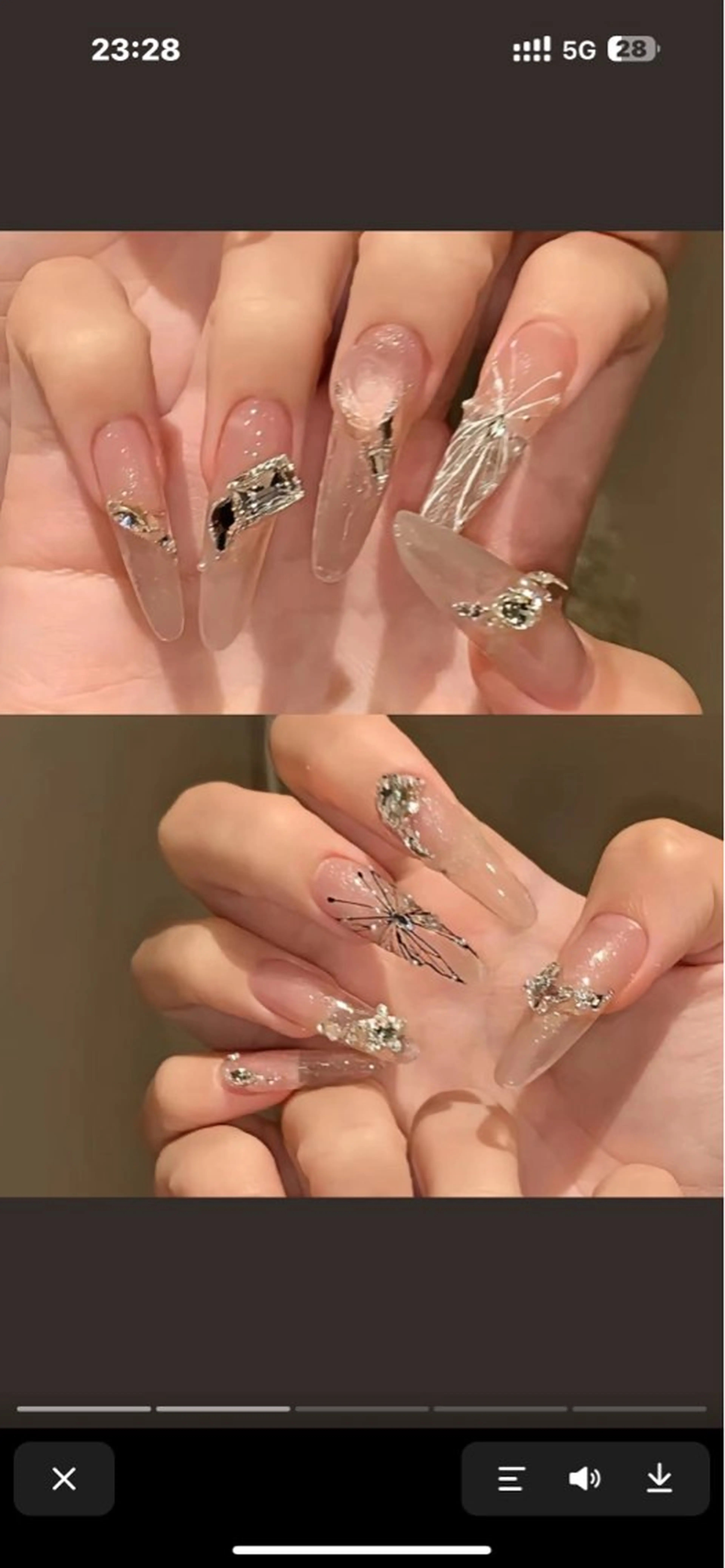 ネイル 💅パッマ ネイル AOIのマツエク・マツパデザイン