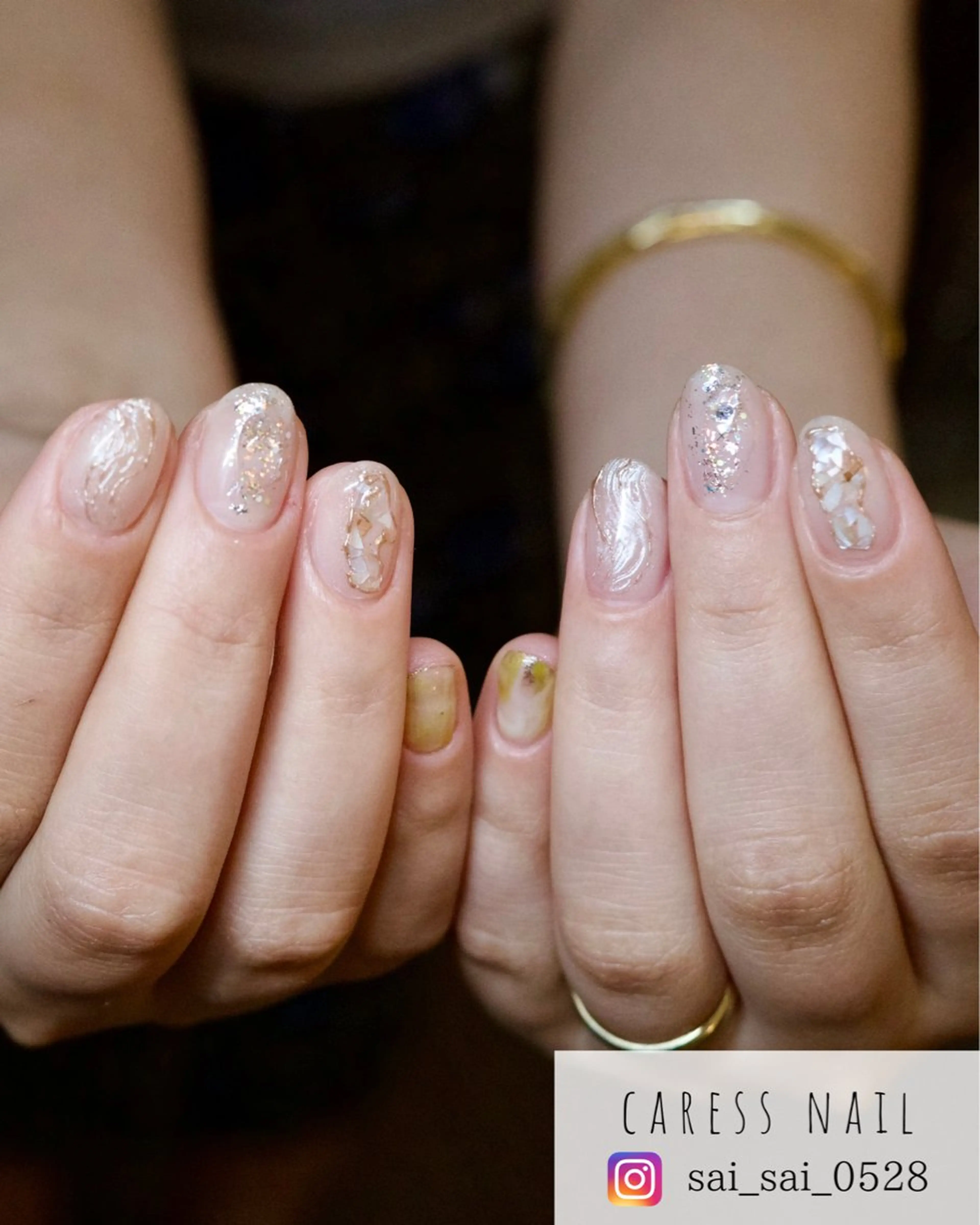 ネイル caress  nail カレスネイル　代々木上原所属・カレスネイル さいのネイルデザイン