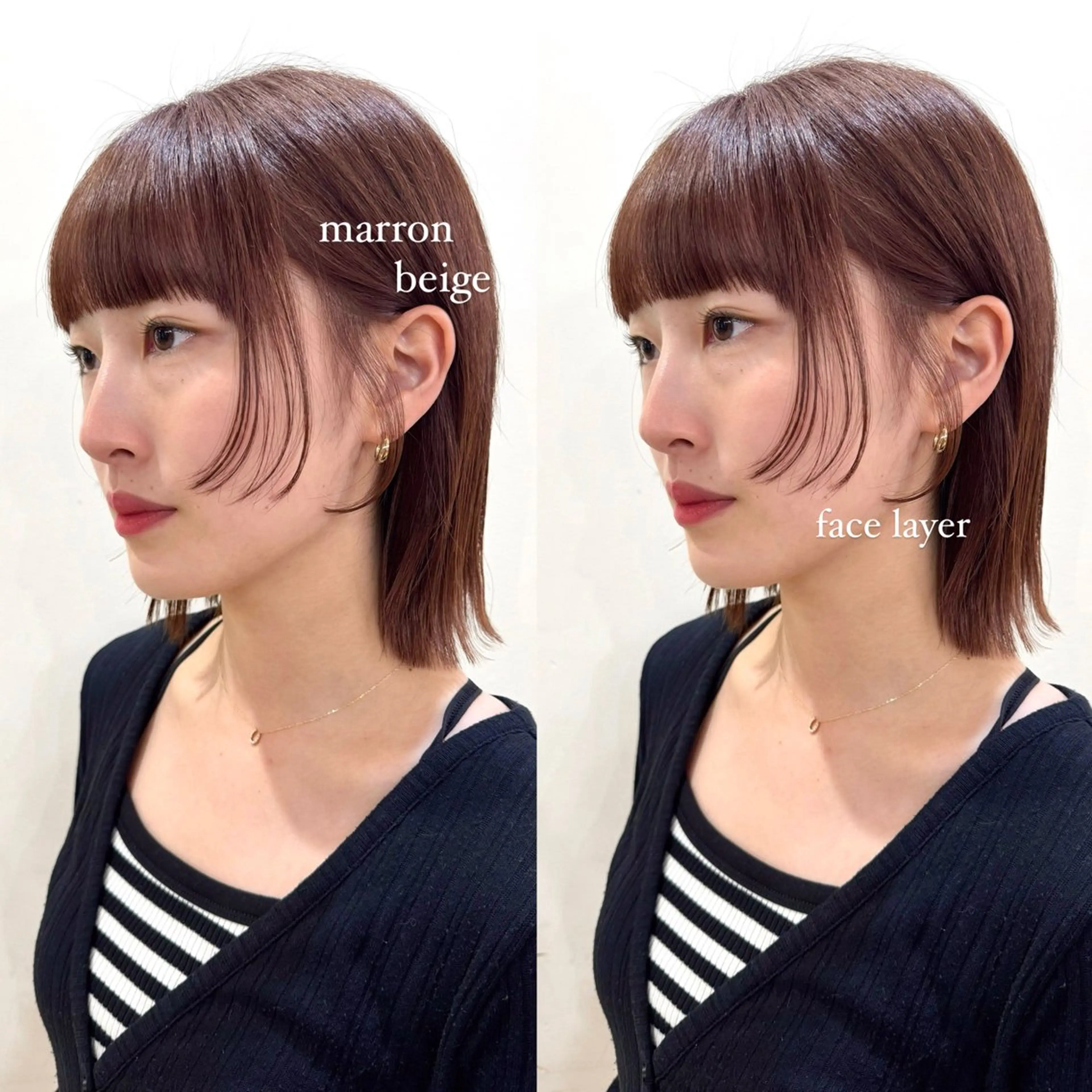 ショート カラー 松本優香/ボブ/ダ ブルカラー/髪質改善のヘアスタイル