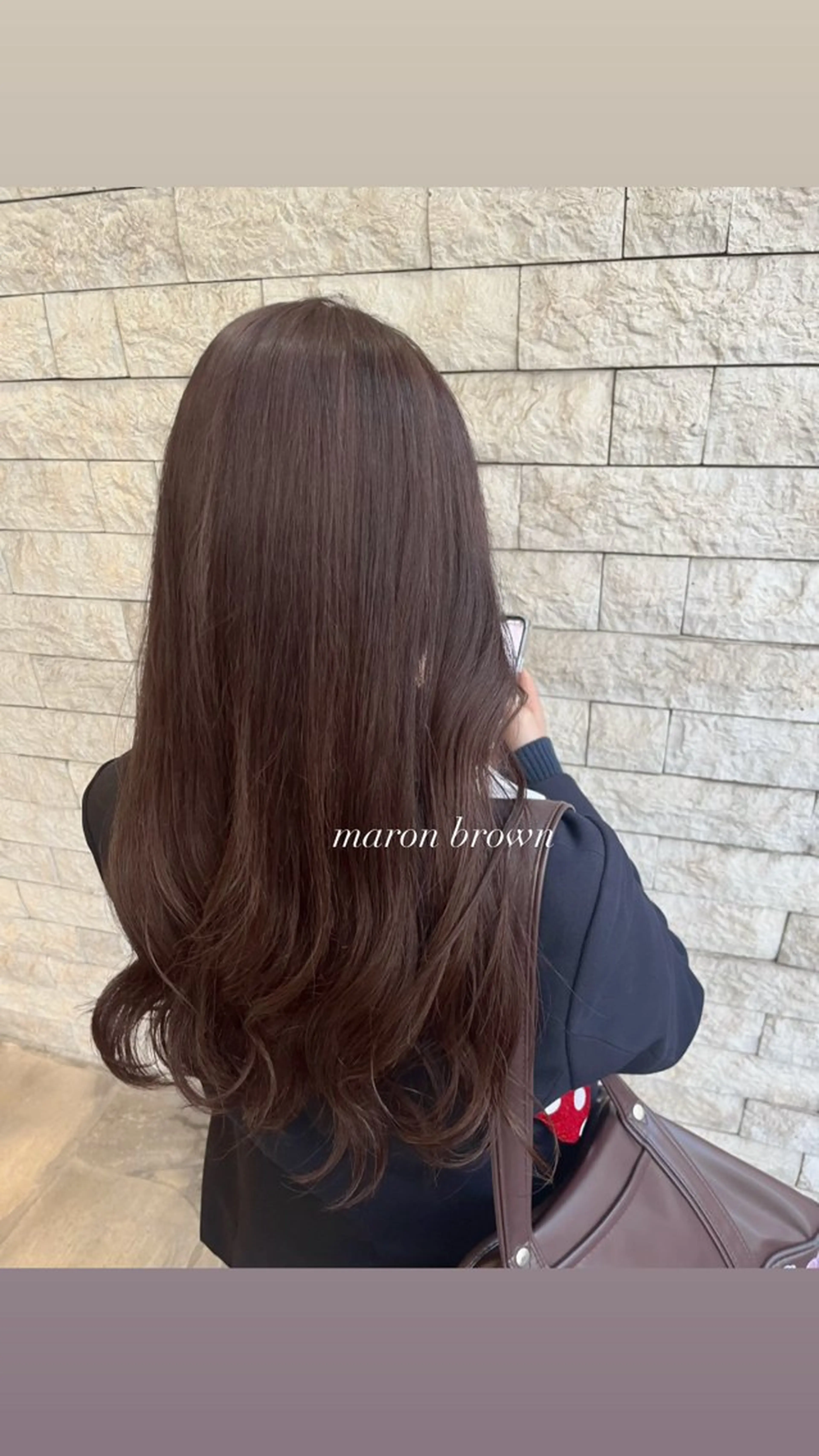 ロング カラー カット ヘアカラー トリートメント 透明感カラー／ 艶感カラー／RAMUのヘアスタイル