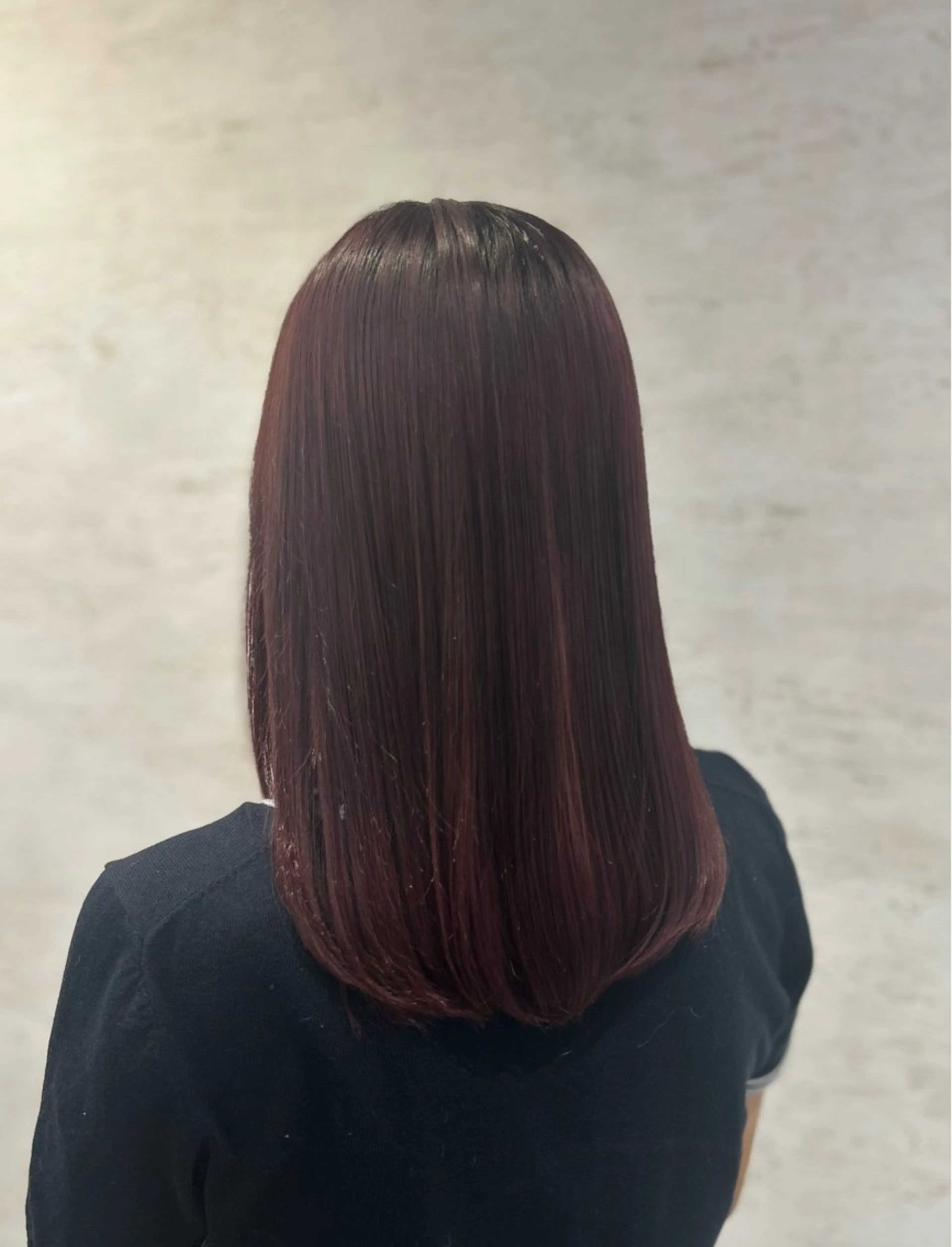 ミディアム カラー ブラウンカラー ピンクカラー ピンクブラウン 赤みなしカラー🍐/ 艶髪✨/ririkaのヘアスタイル