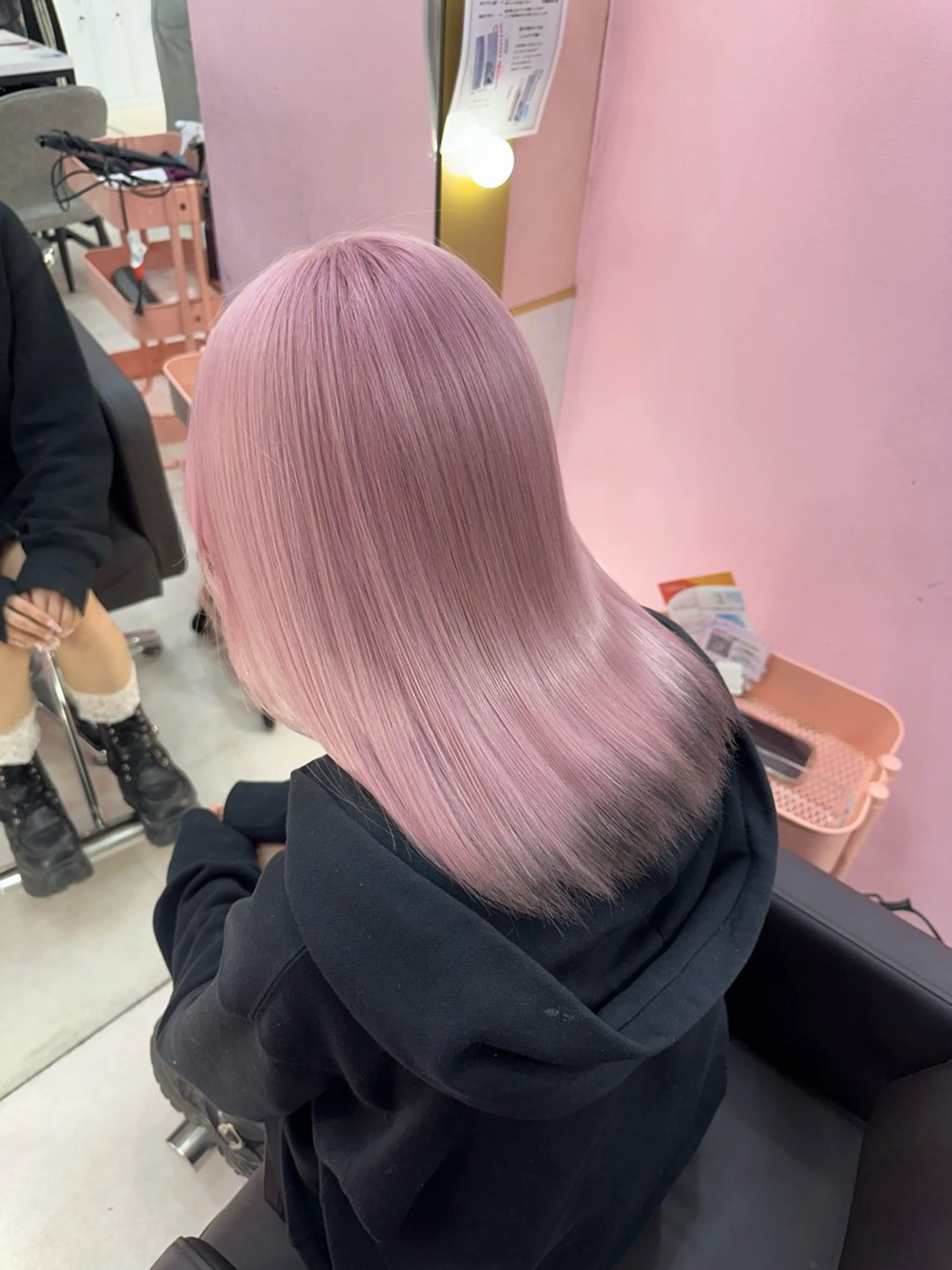 ミディアム カラー カット ヘアカラー トリートメント ブリーチ指名 No.1🦋KOKIのヘアスタイル