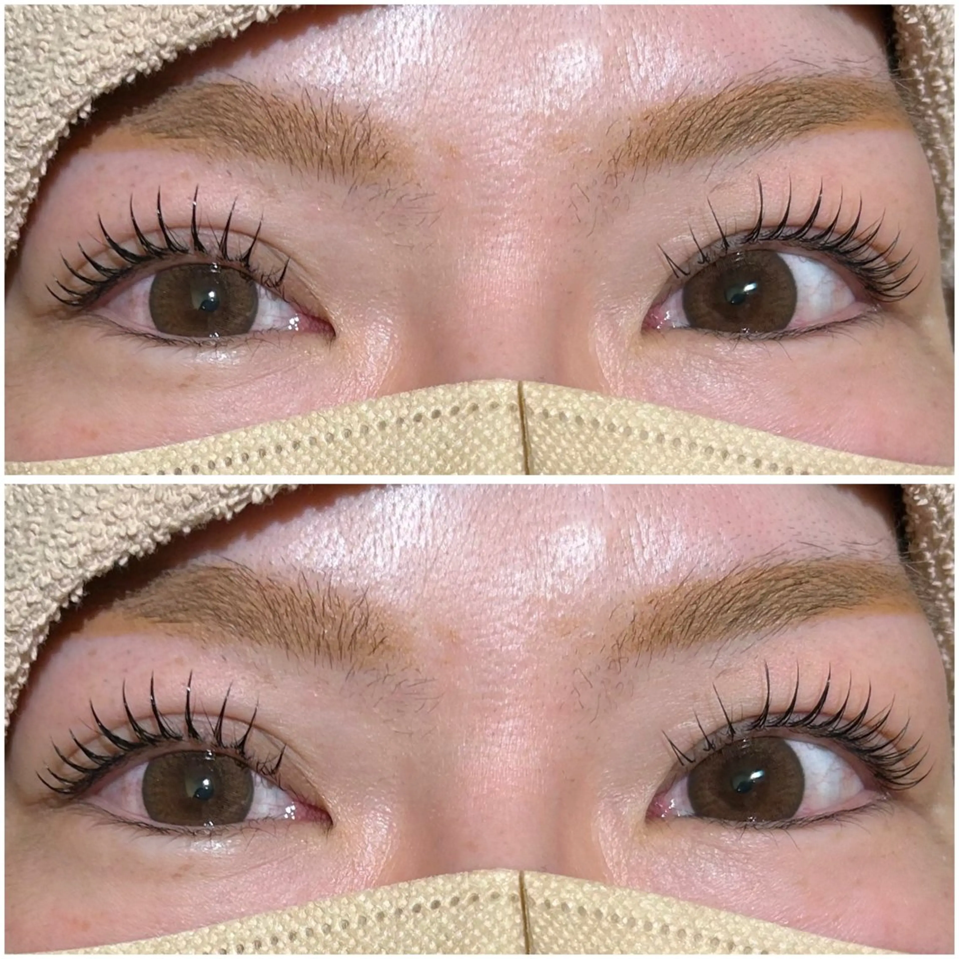 パーマエク🪼🩵まつ毛パーマ×まつ毛エクステ120本まで【コーティング付】オフ＋￥500の写真