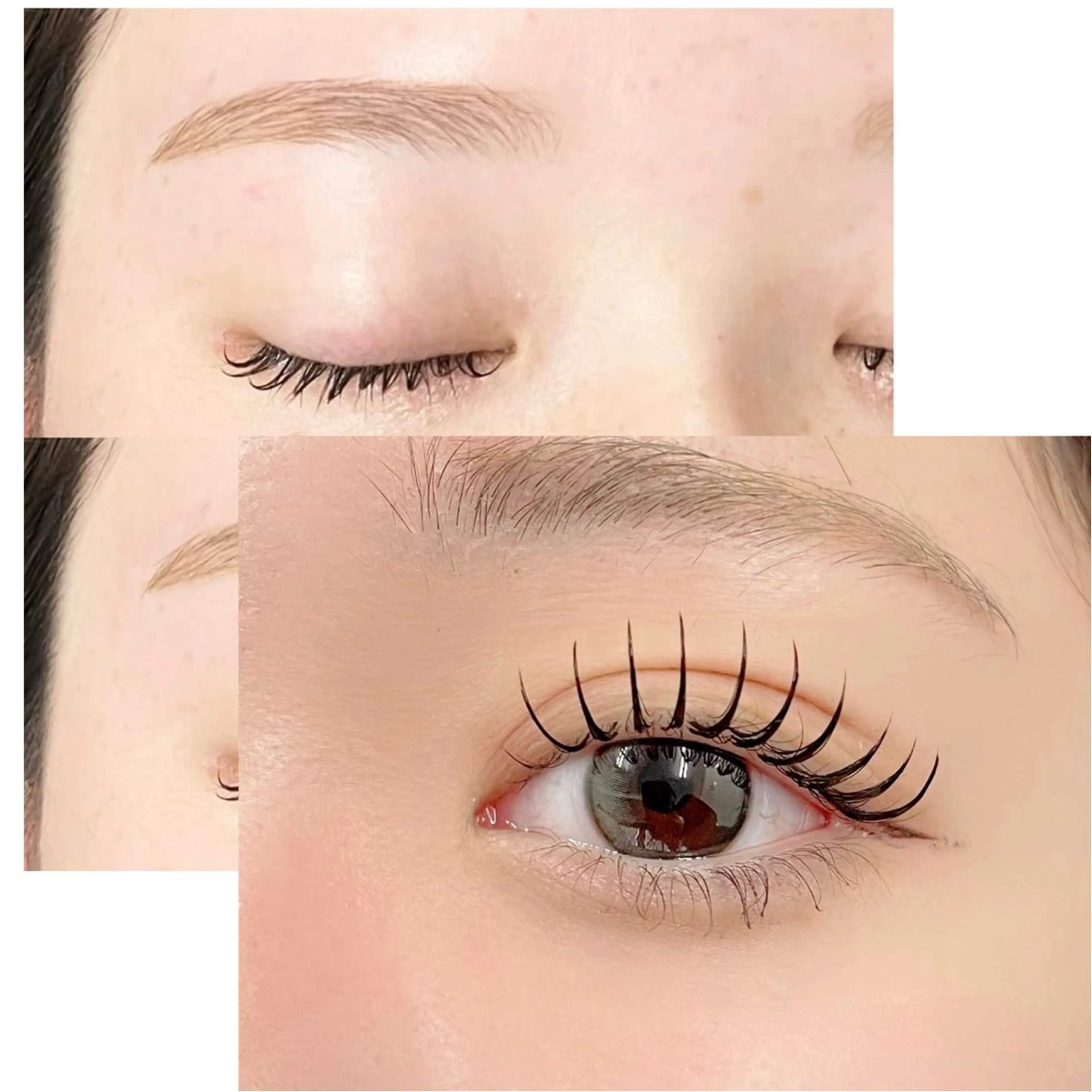 ✨マツエク120本＋眉WAX✨フラットラッシュ120本と眉WAXがセットでお得♪12000円→7500円✨町田駅徒歩4分の写真