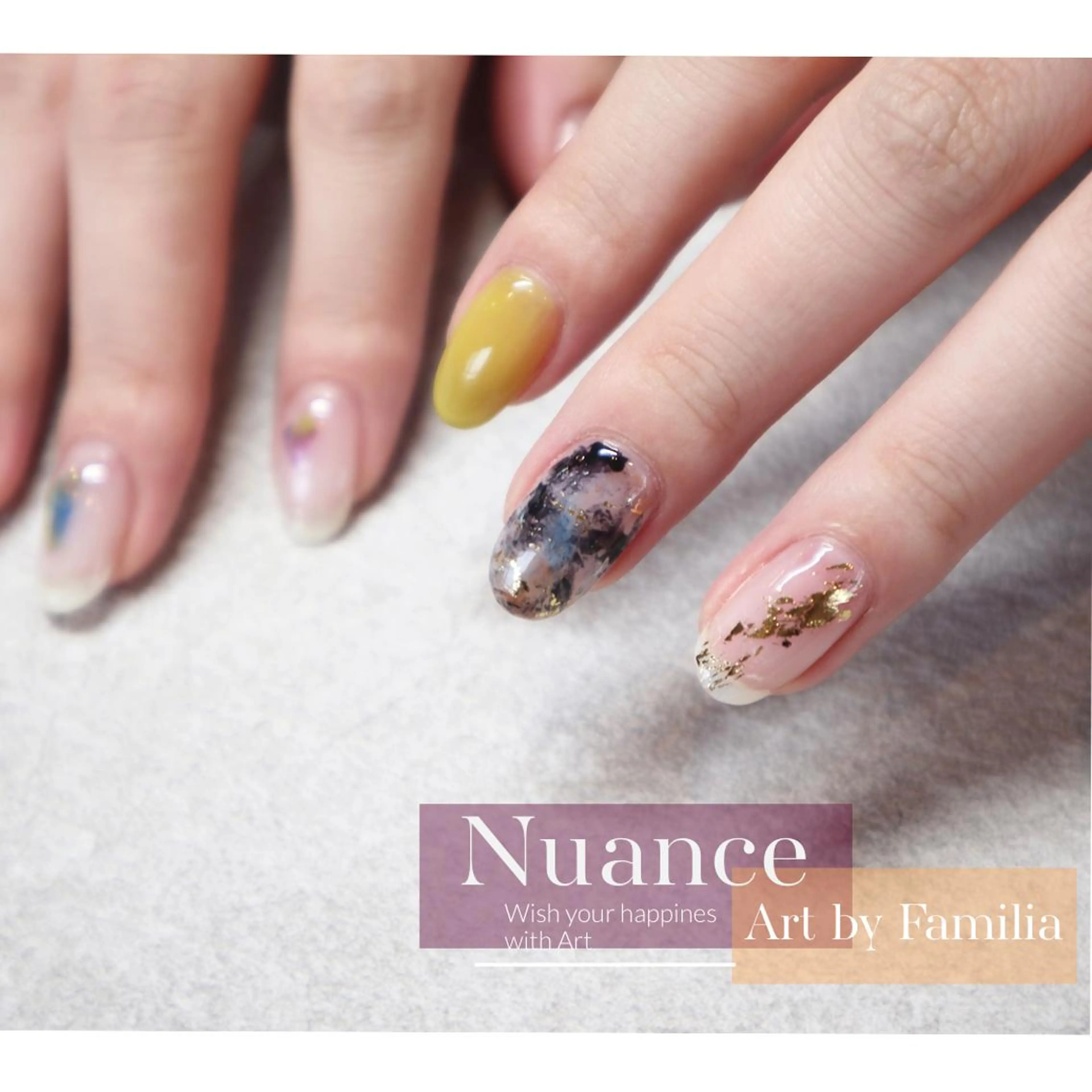 ネイル ハンドネイル 小河 仁美のネイルデザイン