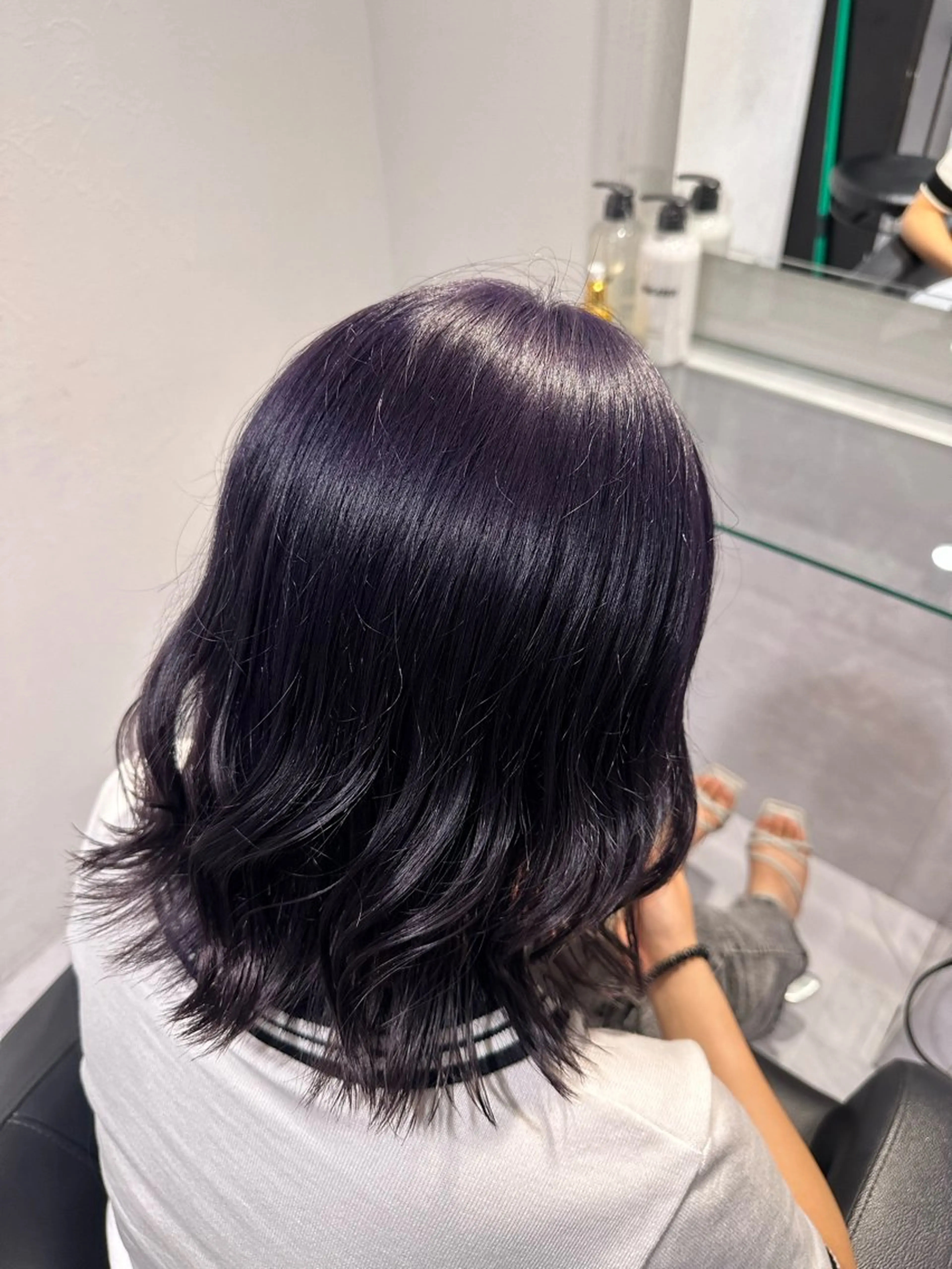 ミディアム カラー 🐺メンズパーマ の達人　あさひ🐺のヘアスタイル