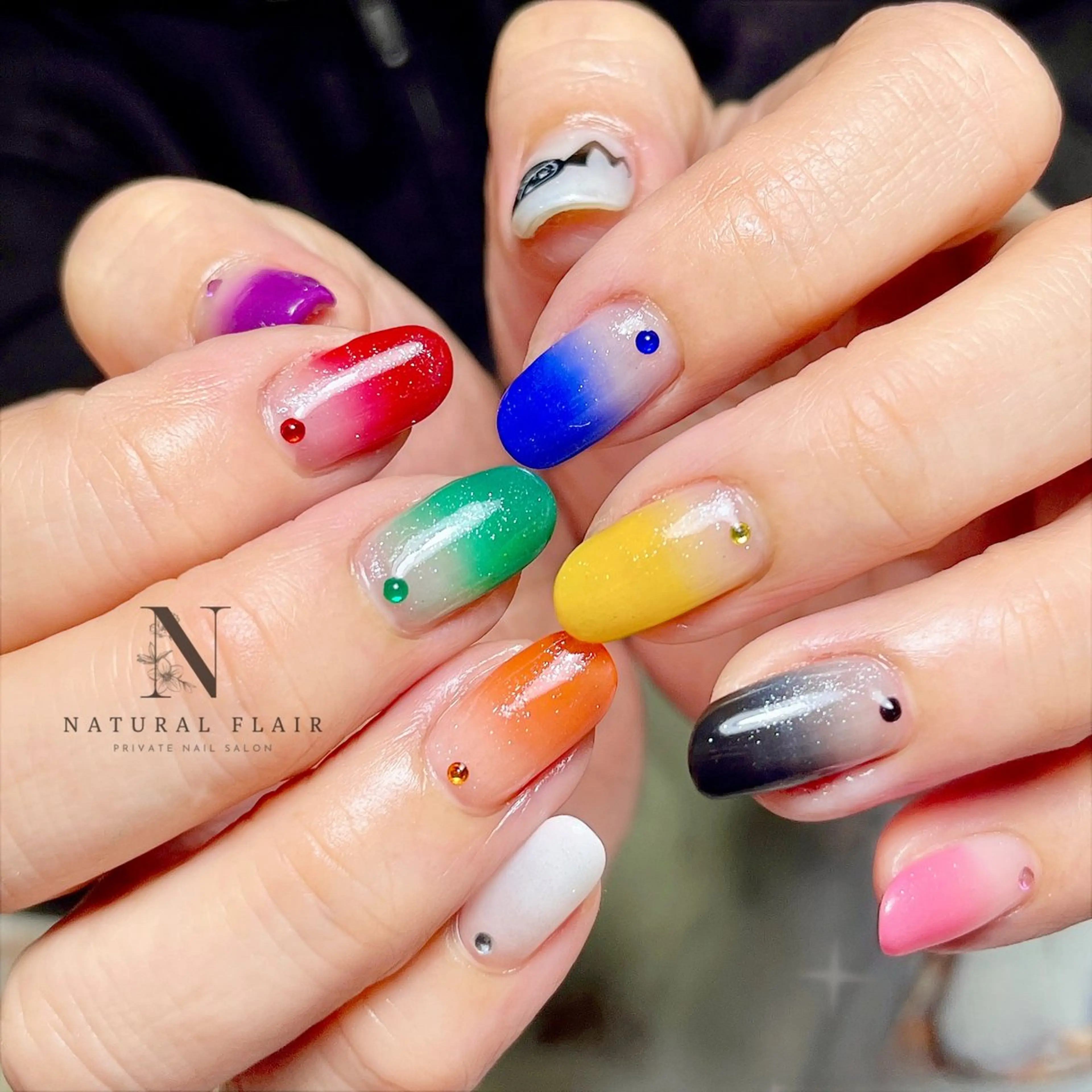 ネイル ハンドネイル natural flairのネイルデザイン