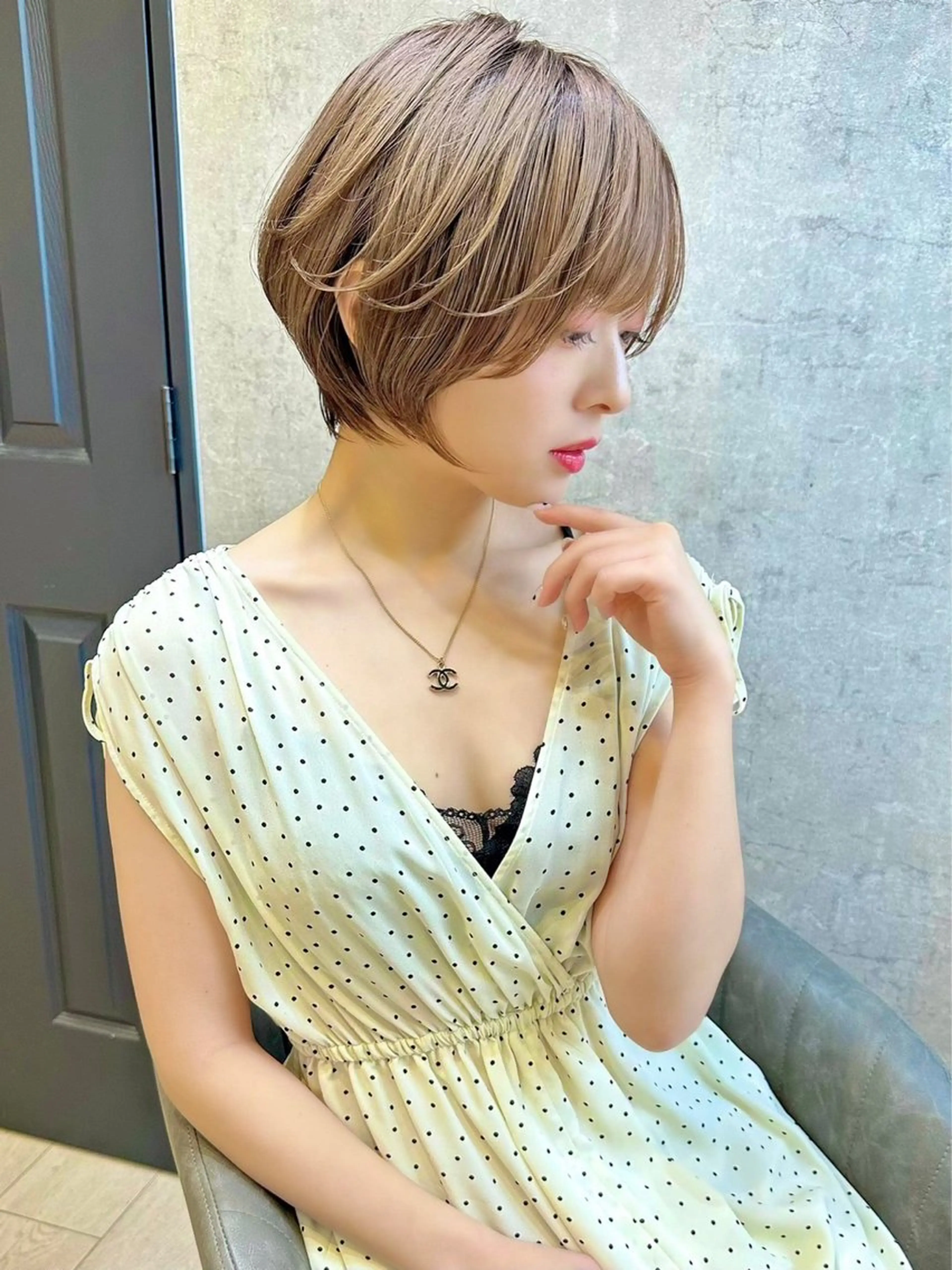 ショート hair salon Ranun髪質改善のヘアスタイル