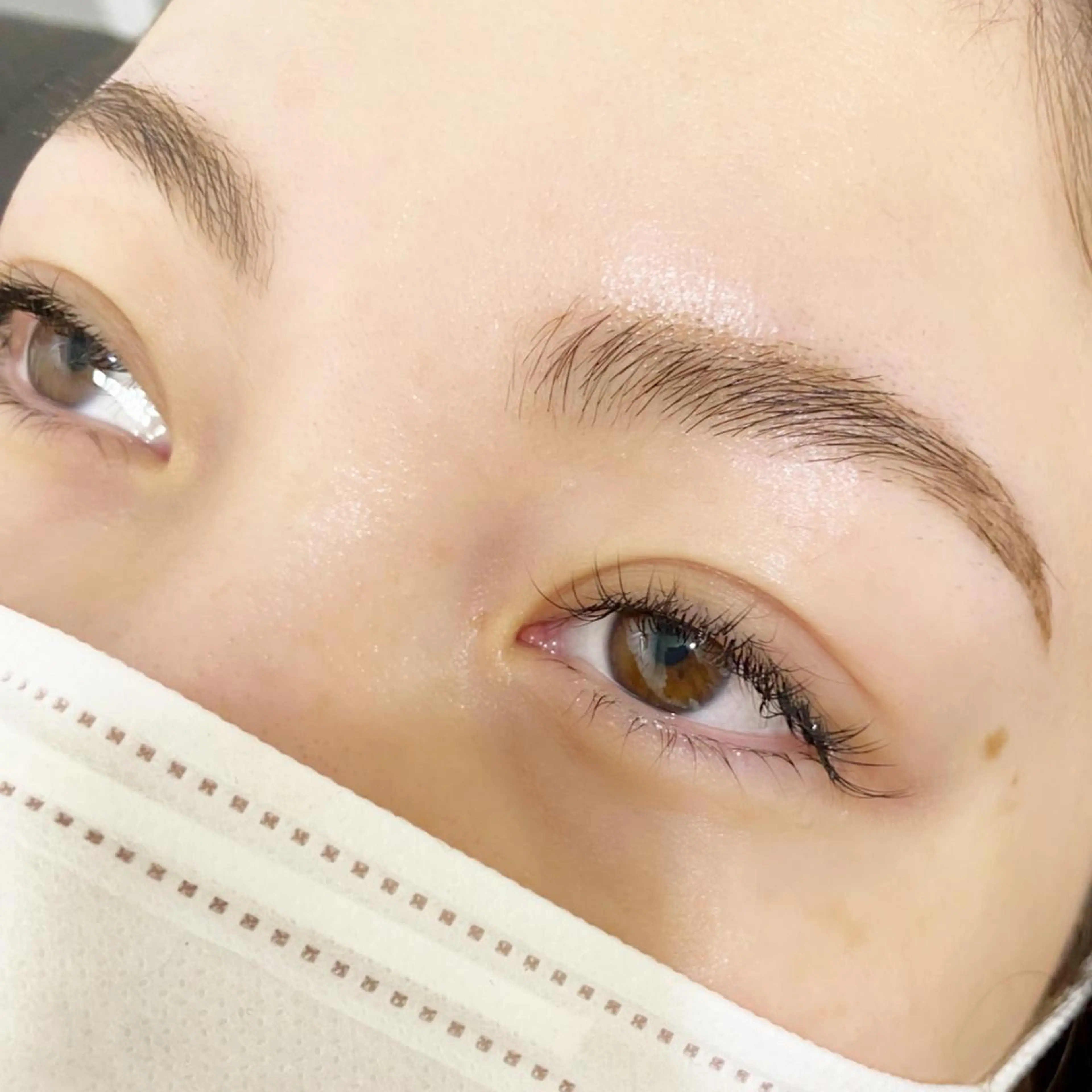 マツエク・マツパ アイブロウ ハリウッドブロウリフト フラットラッシュ Lily所属・横浜/鶴屋町/美容室 LilyHitomiの眉毛・アイブロウイメージ