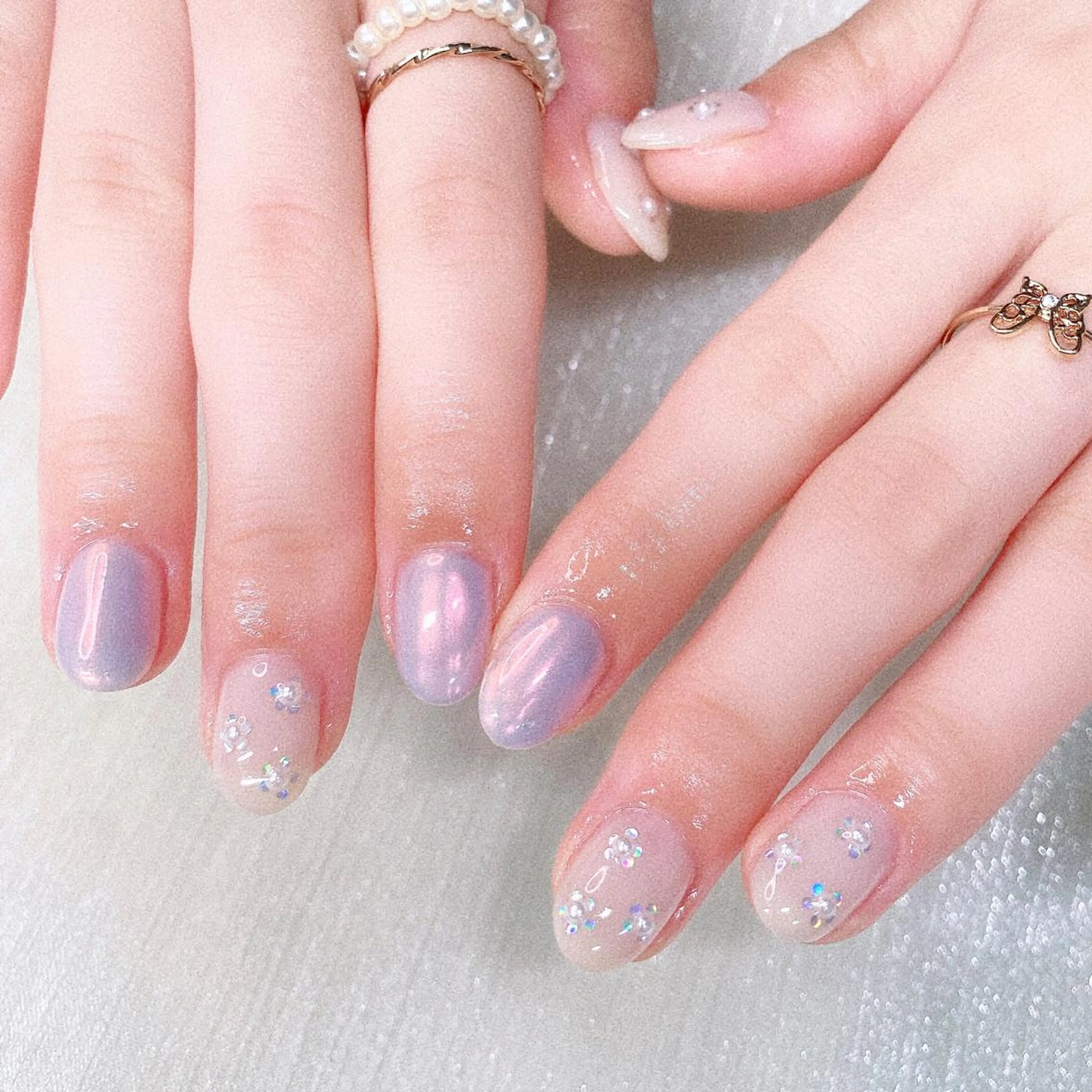 ネイル 長さ出し ハンドネイル Nailist SUZU所属・Nailist suzuのネイルデザイン