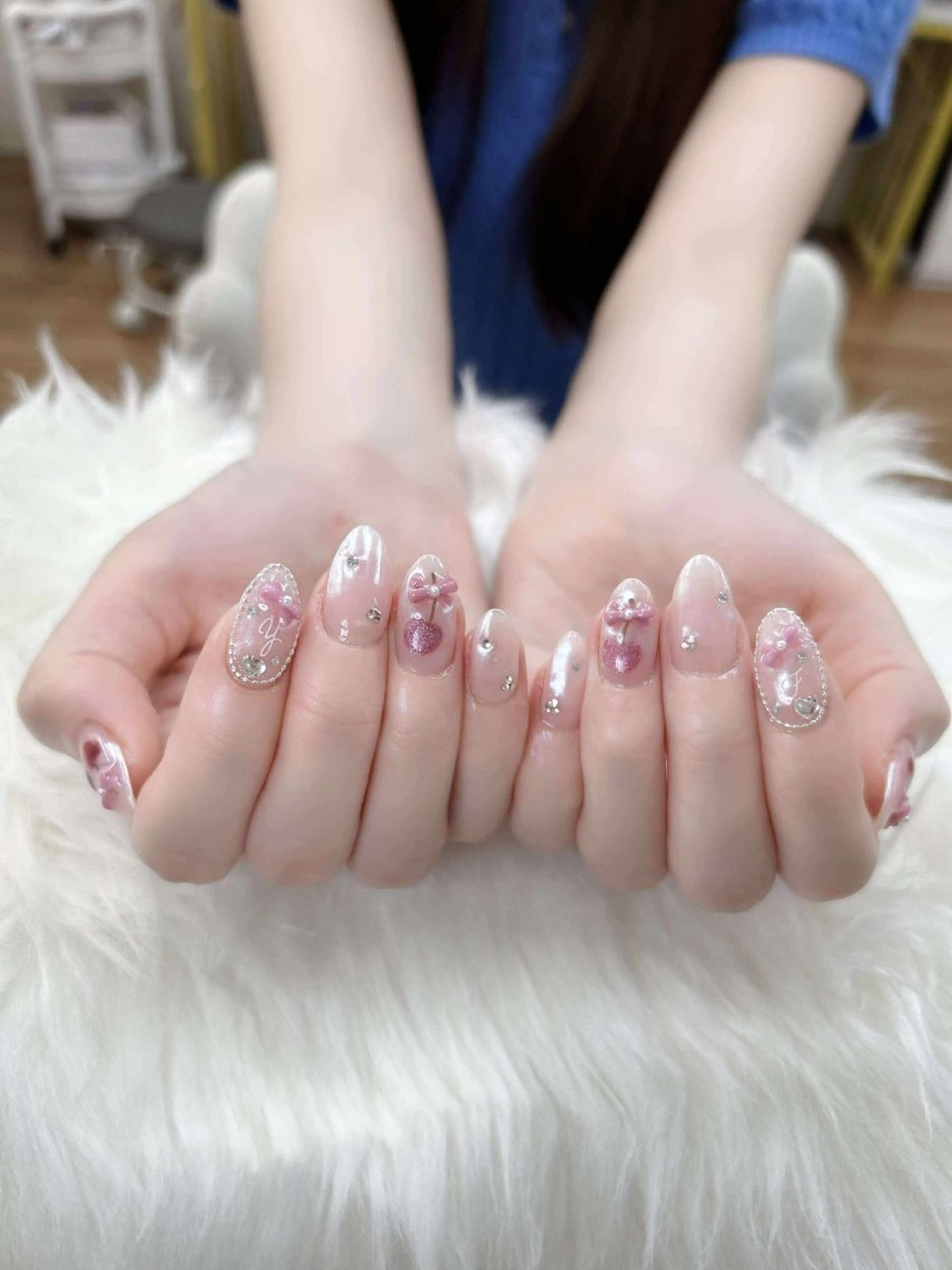 ネイル ハンドネイル ハンドケア Hara Nail 【パラジェル使用】のネイルデザイン