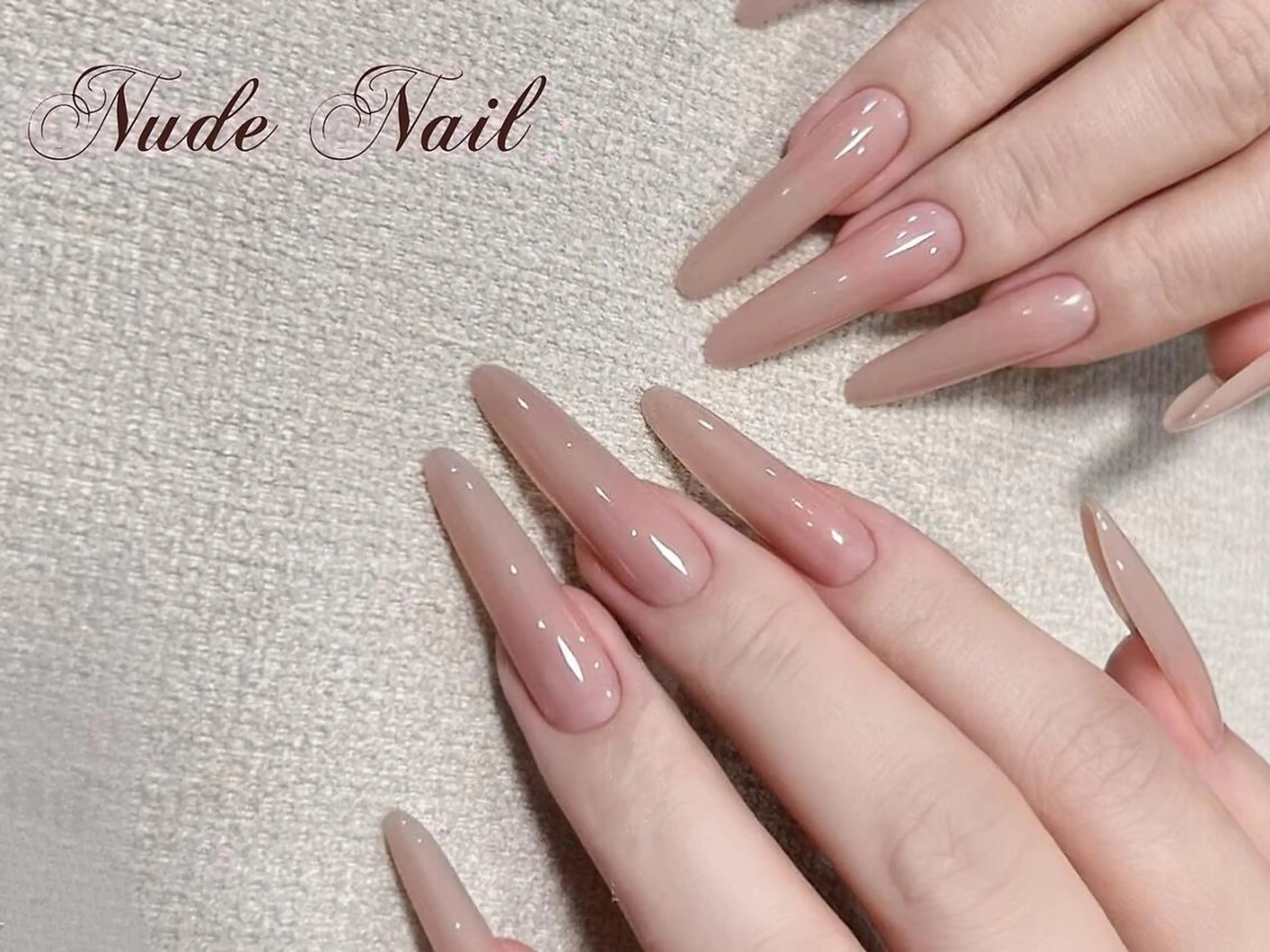 ネイル チークネイル 長さ出し フットネイル フレンチネイル ジェルネイル ヌドネイルスタジオ もものネイルデザイン