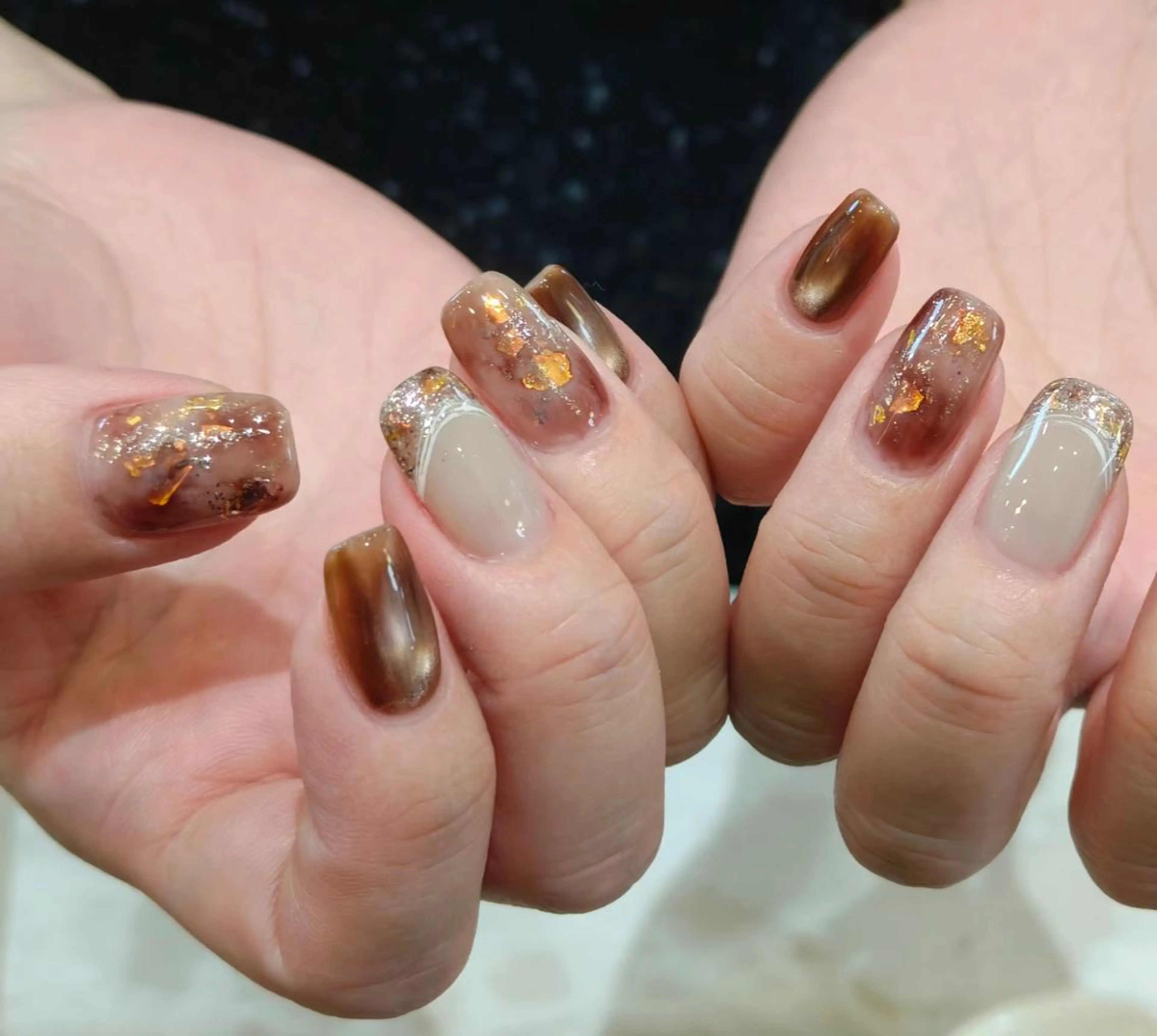 ネイル ハンドネイル 🎀 Ayaka_nailのネイルデザイン