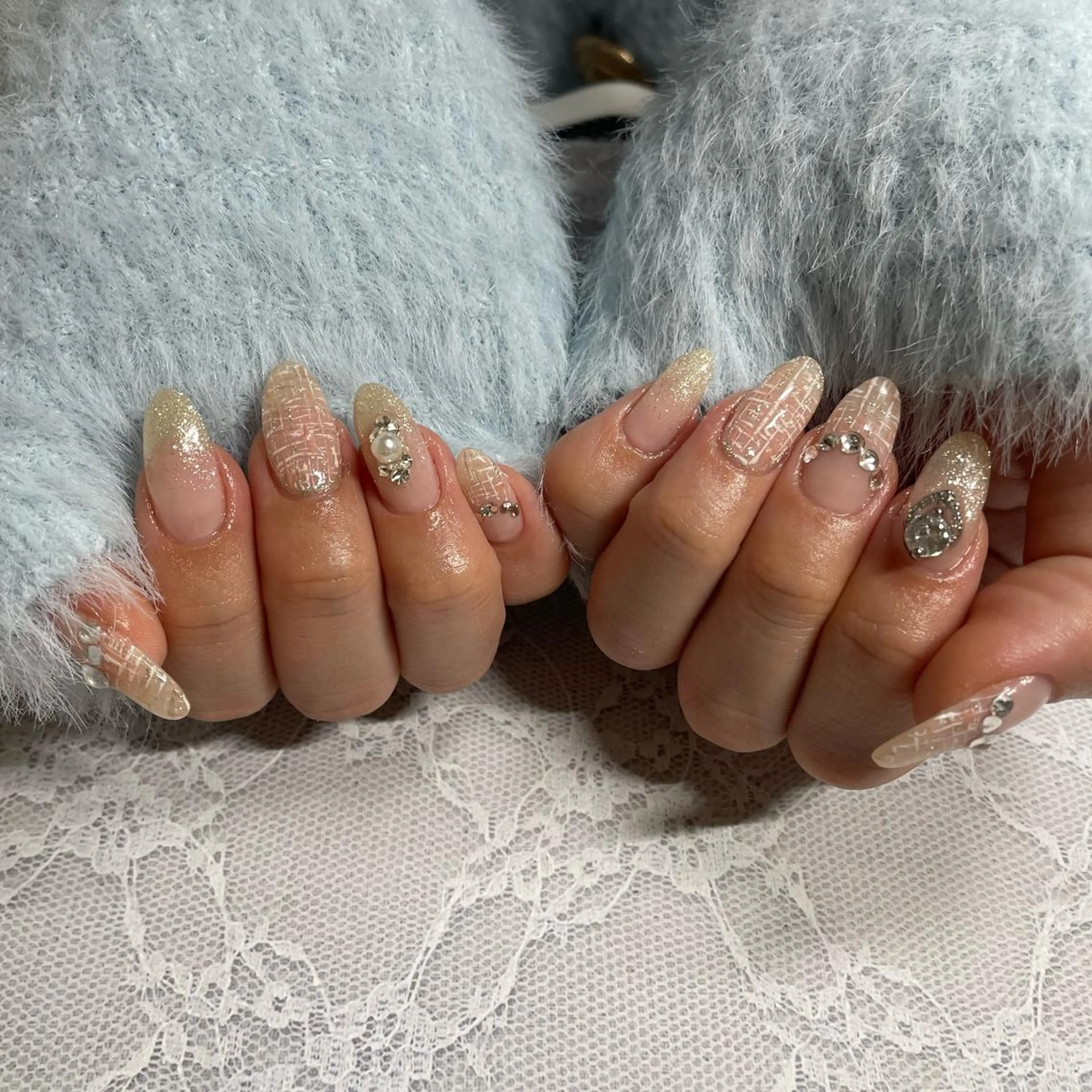 ネイル スカルプネイル 奥園 良恵のネイルデザイン