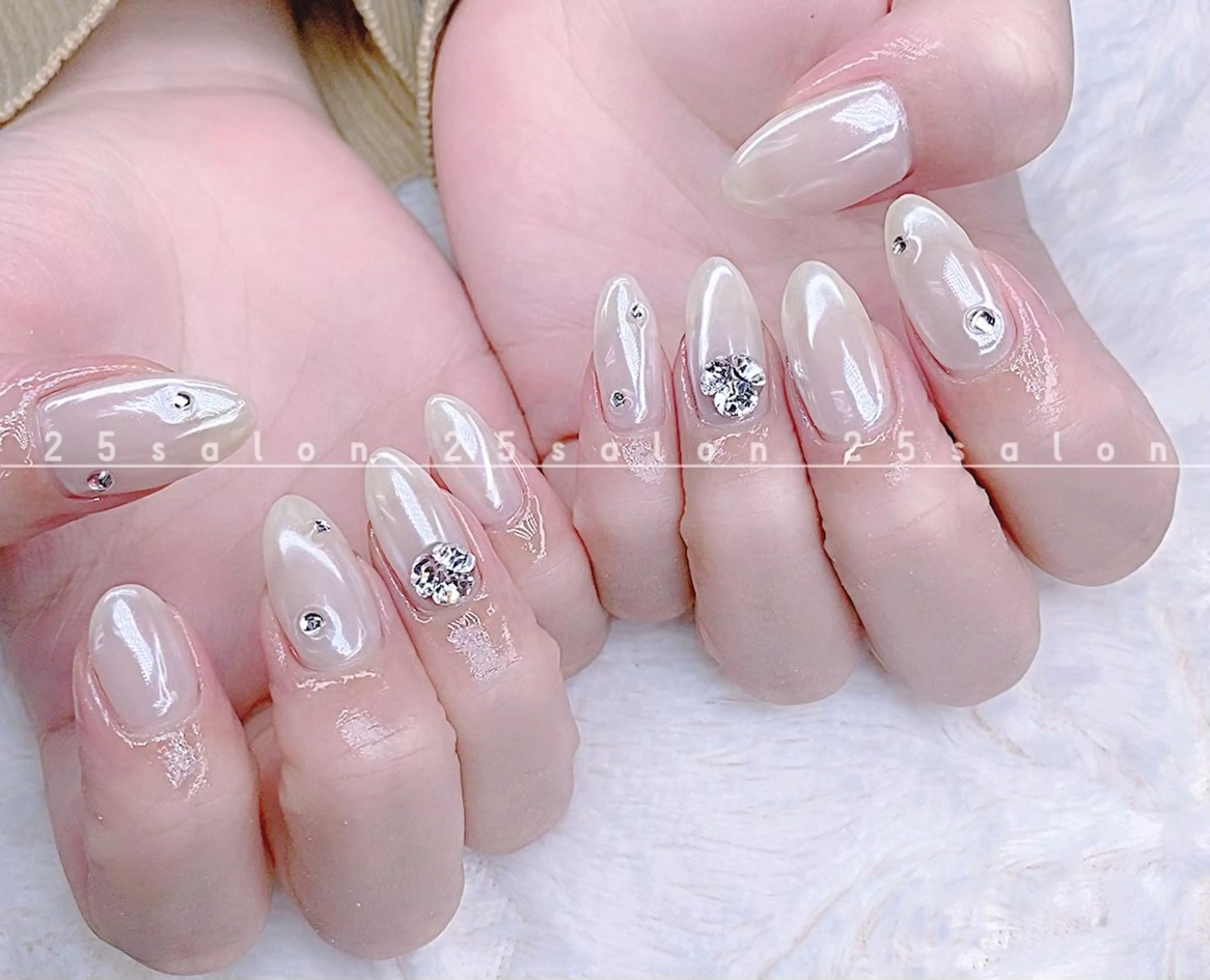 ネイル オーロラネイル チークネイル フットネイル フレンチネイル ジェルネイル 2 5のマツエク・マツパデザイン