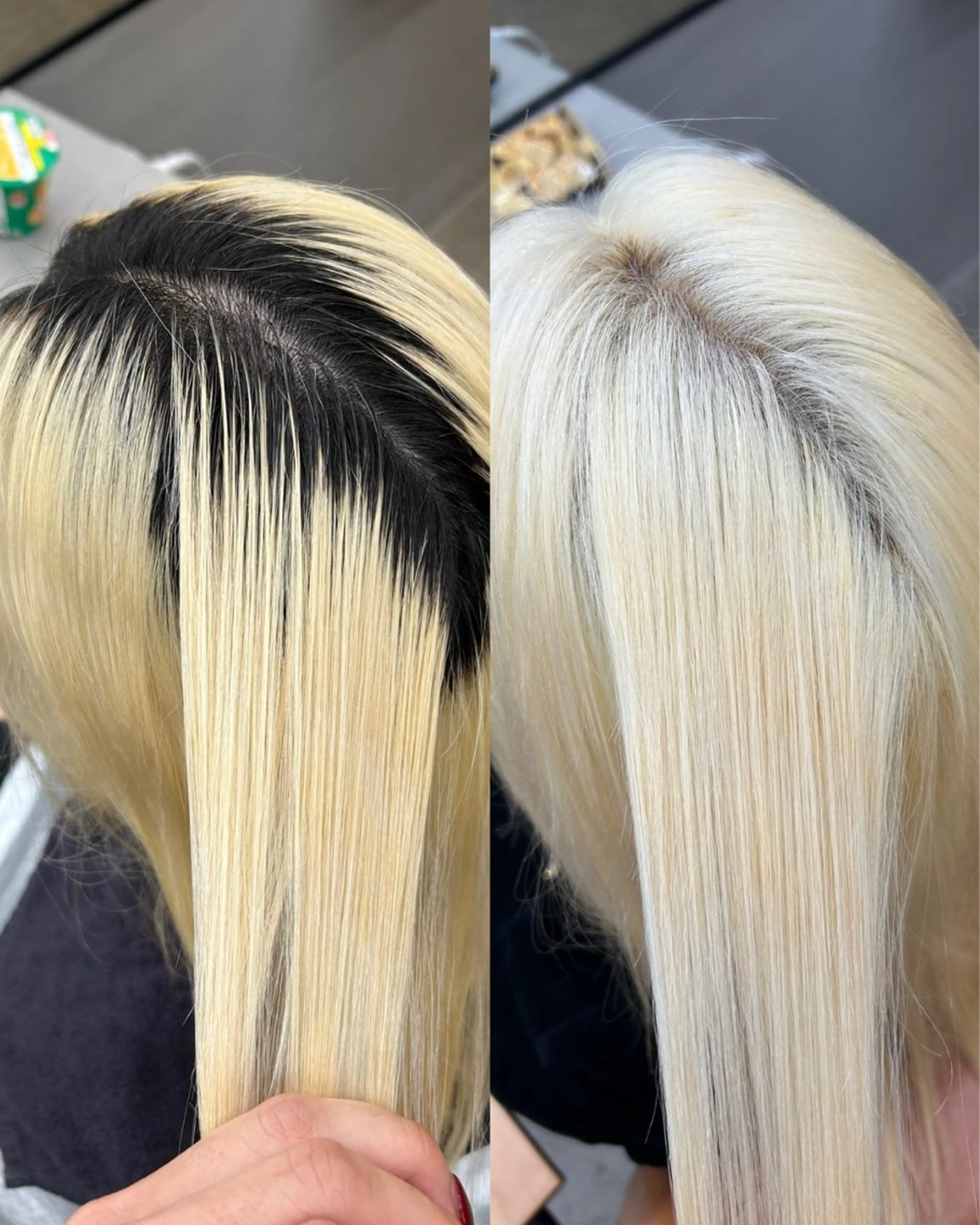 カラー 抜きっぱなしブロンド ブロンド ハイトーン/ ホワイトカラー 彩のヘアスタイル