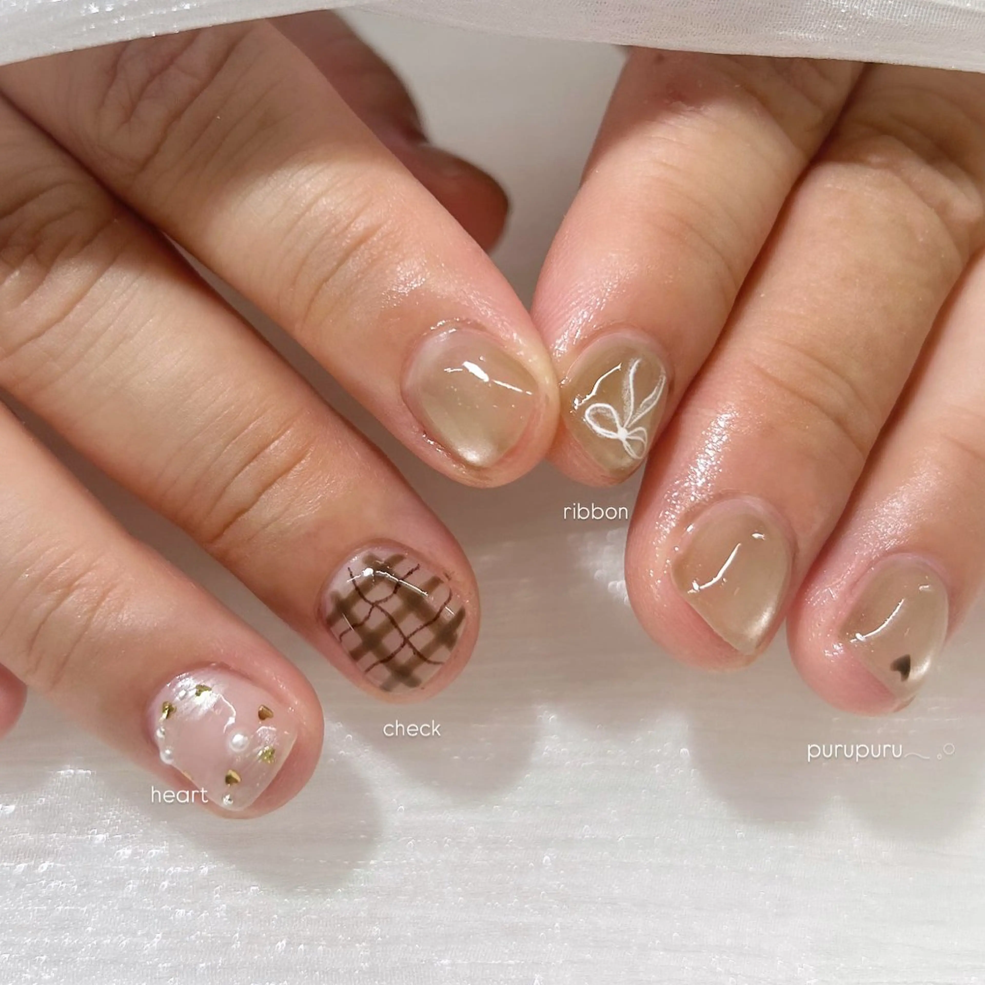 ネイル おそろいネイル casetta.nail所属・casetta namiのネイルデザイン