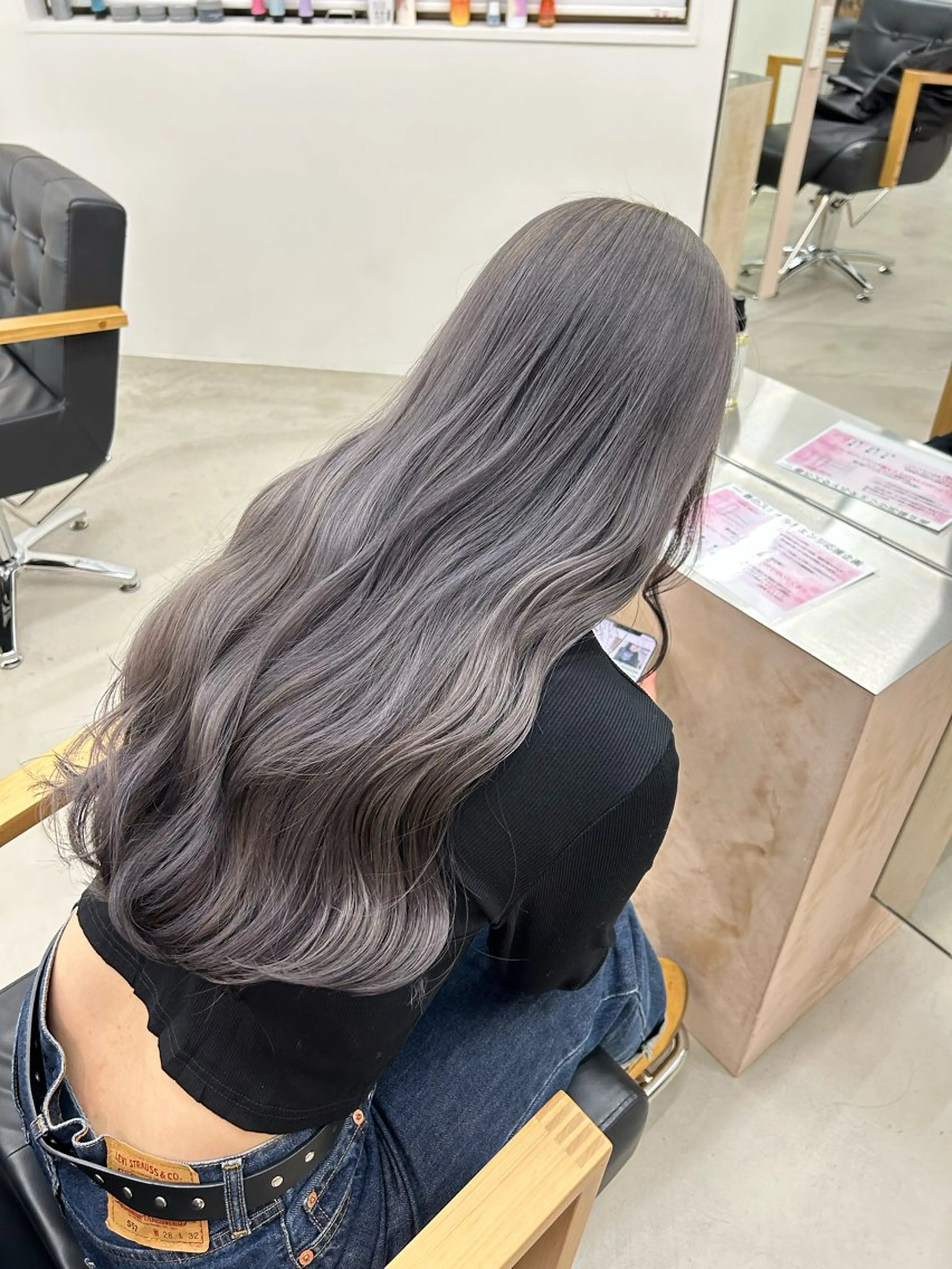 【デザイン力up☆】カット+1ケアブリーチ+カラーの写真