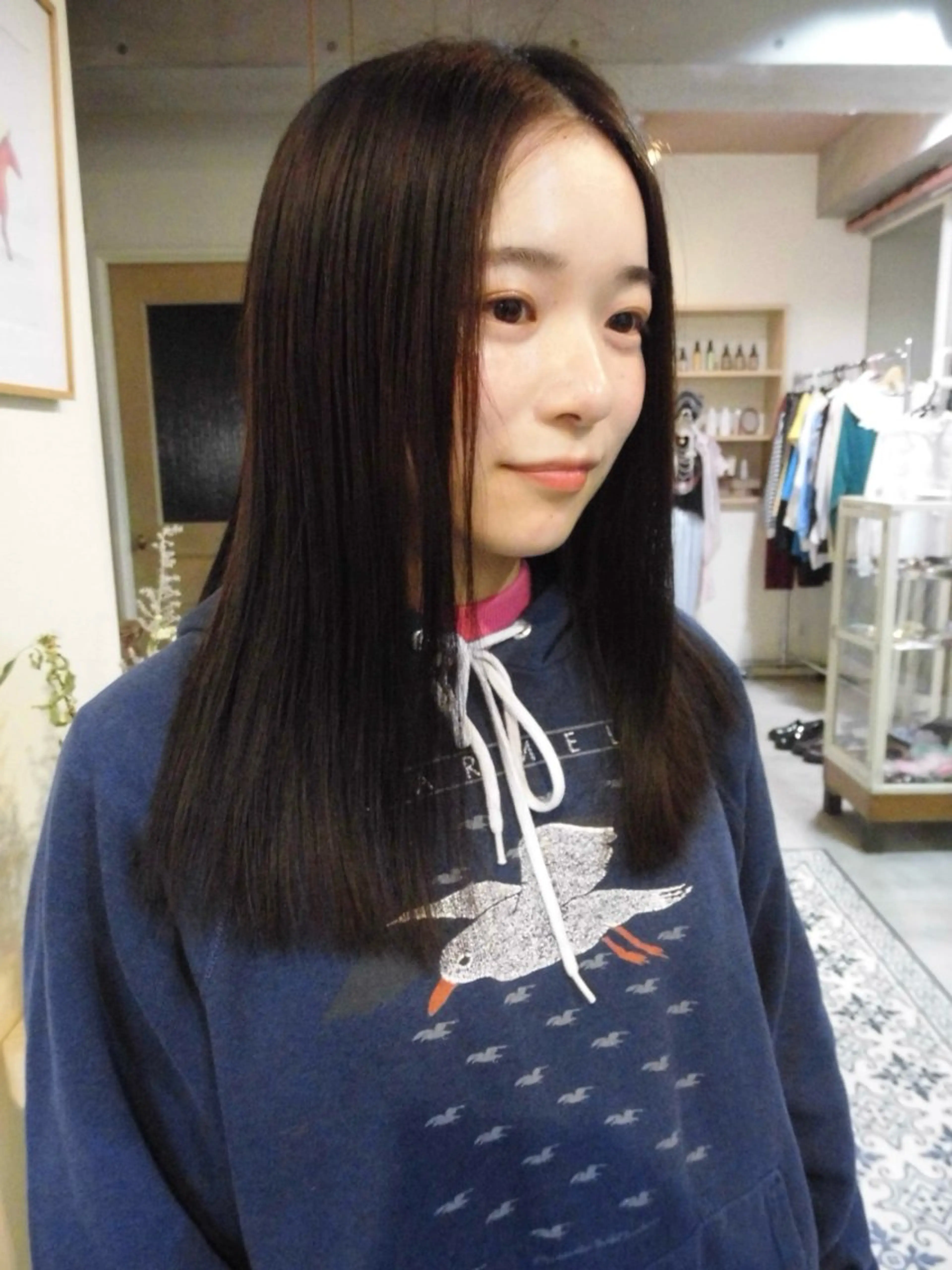 ロング figue所属・miumiu/恵比寿 カットモデル募集のヘアスタイル