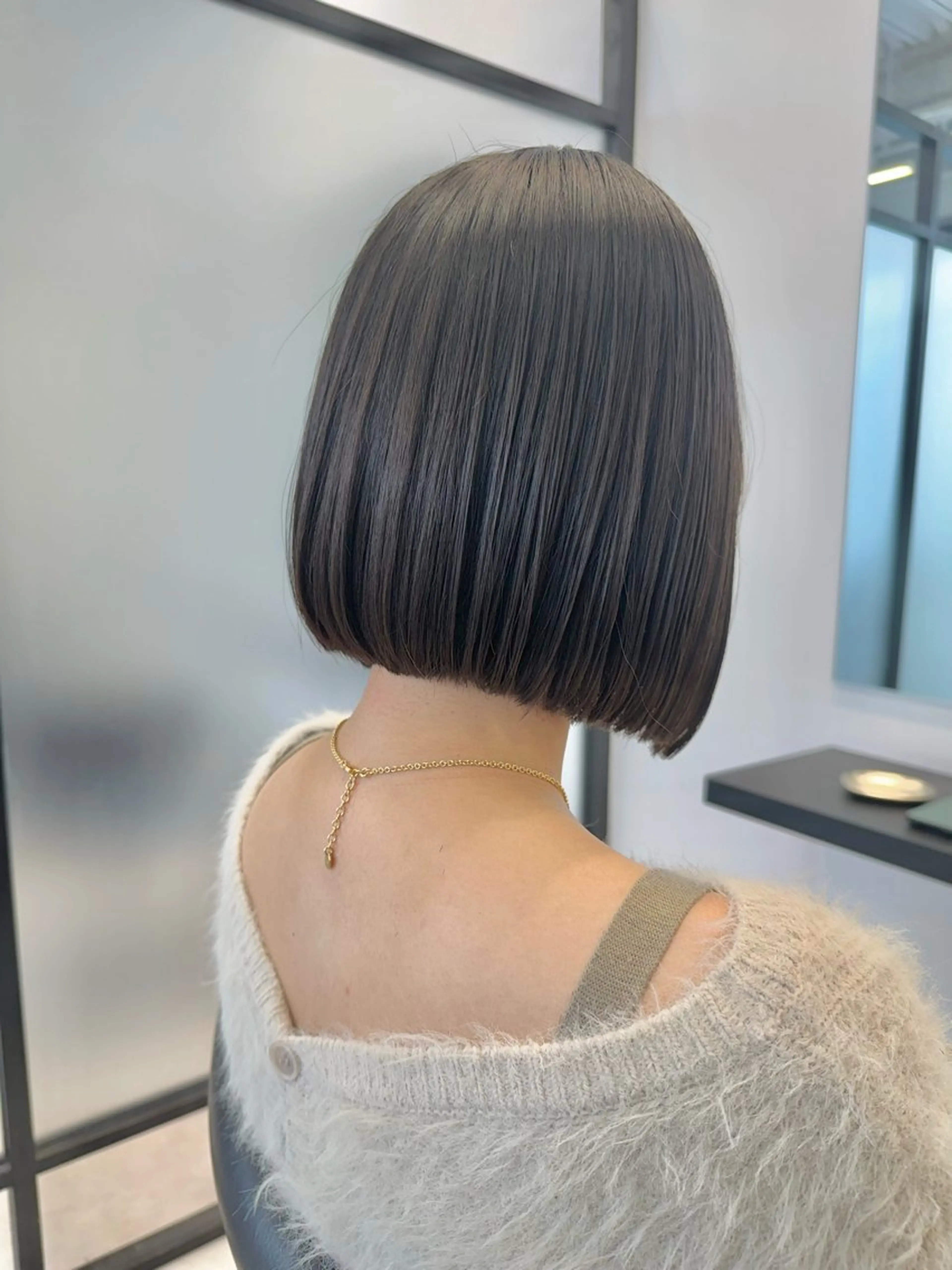 ショート ボブ SALOWIN心斎橋Suite店所属・洗っても取れない 髪質改善|OJIROのヘアスタイル