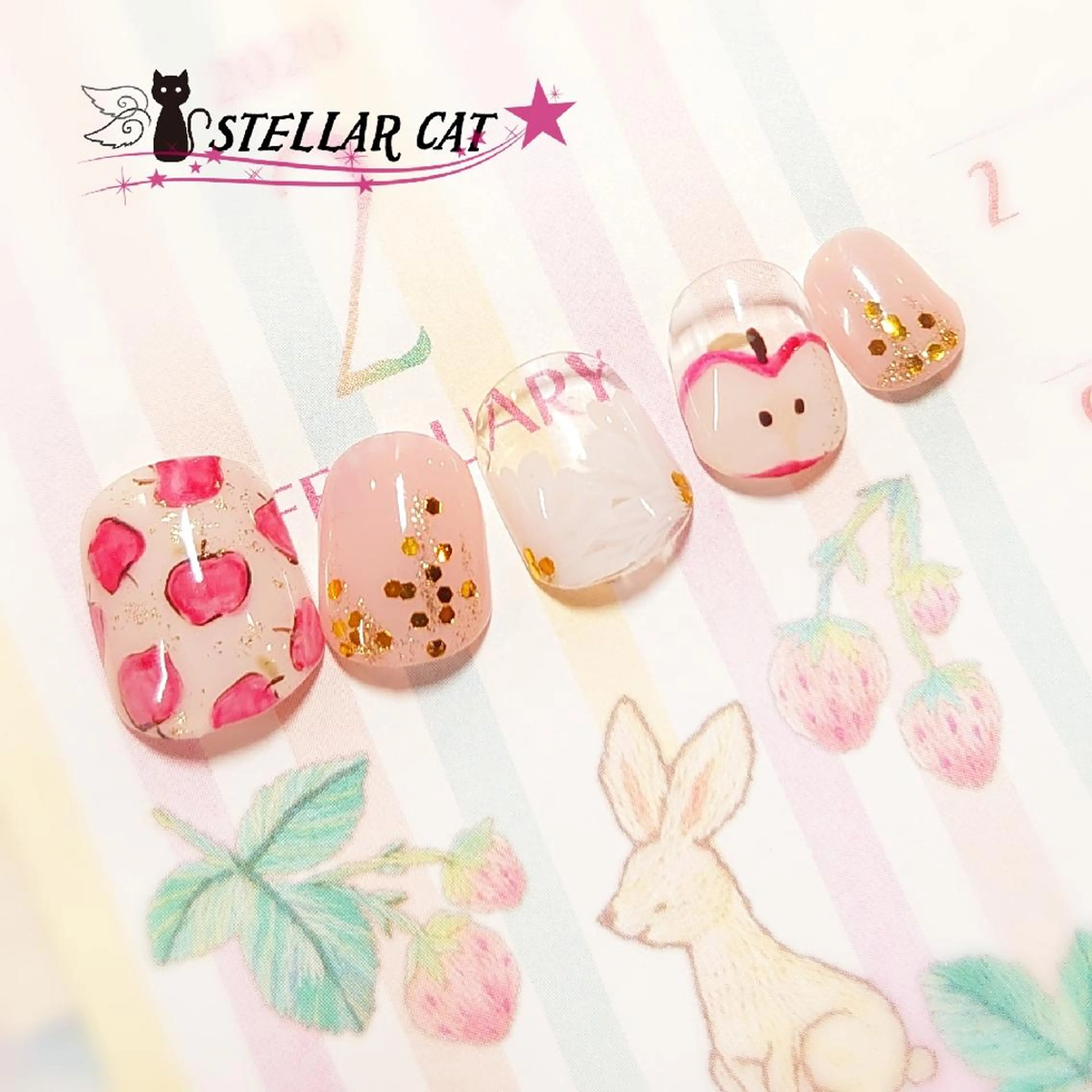 ネイル ショートネイル専門 StellarCatのネイルデザイン