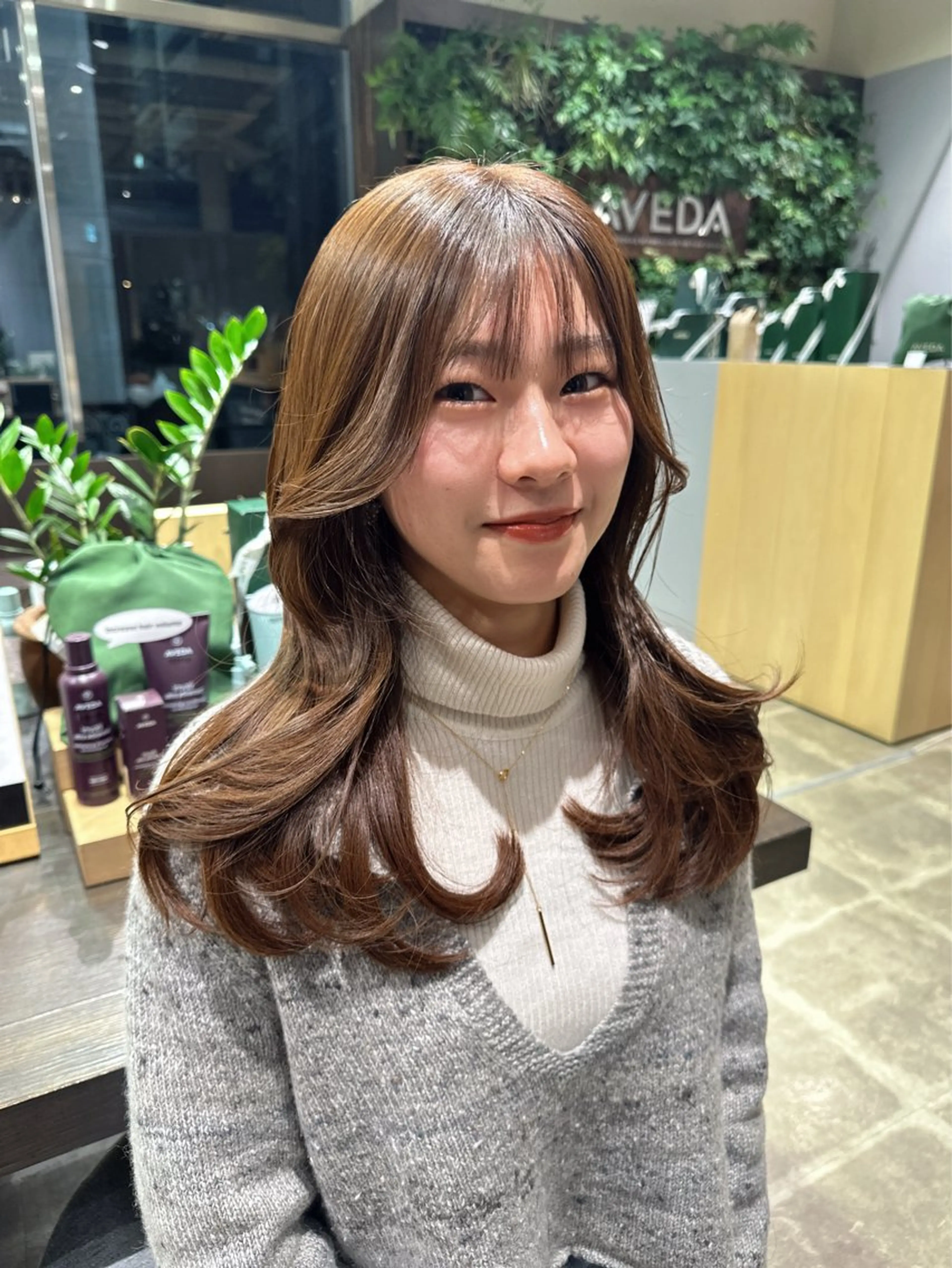 ロング カラー AVEDA Lifestyle  Salon & Spa 南青山所属・🌿カットモデル募集 🌿rinonのヘアスタイル