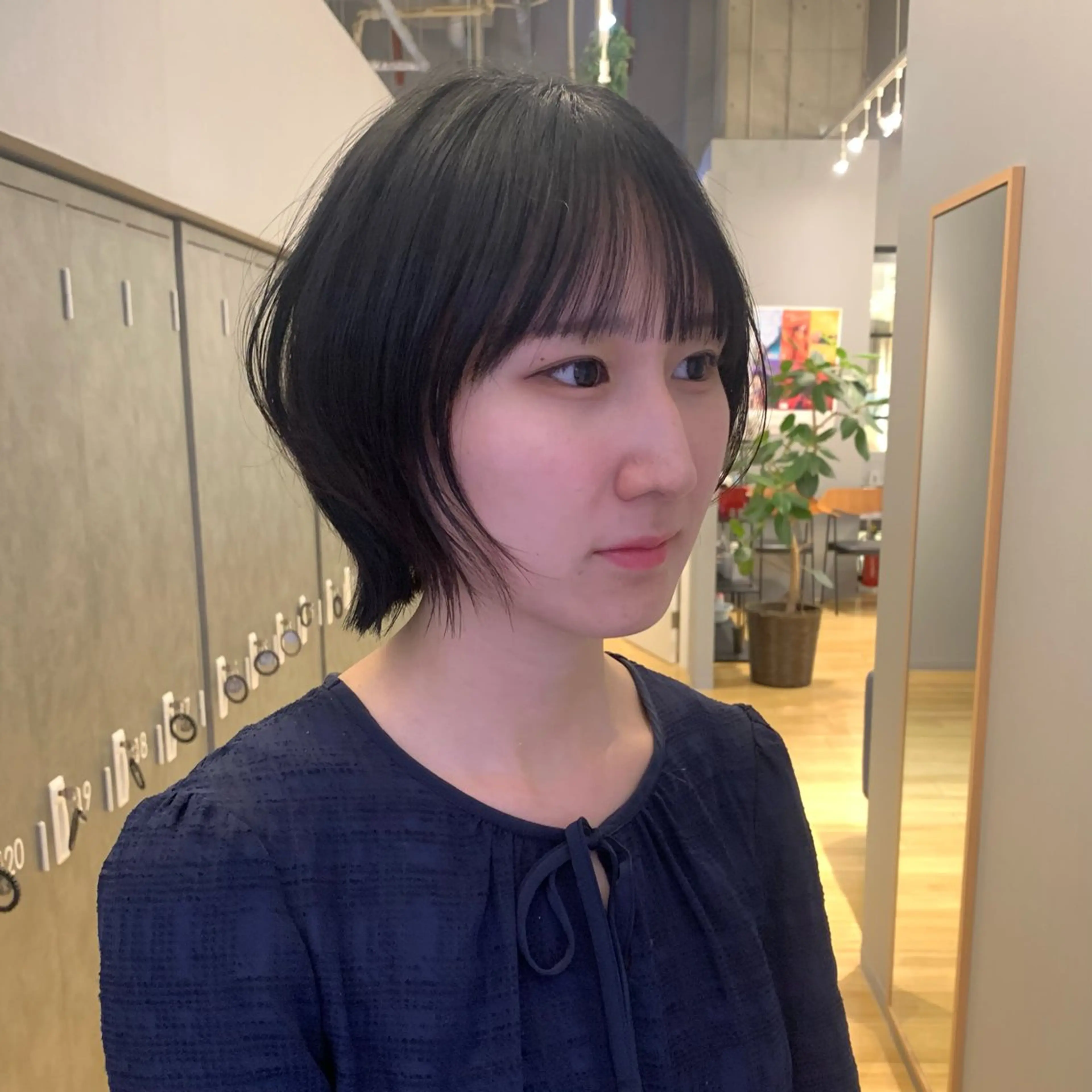 ショート ショートボブ ボブ レイヤーカット ショートヘア 田中 優菜のヘアスタイル