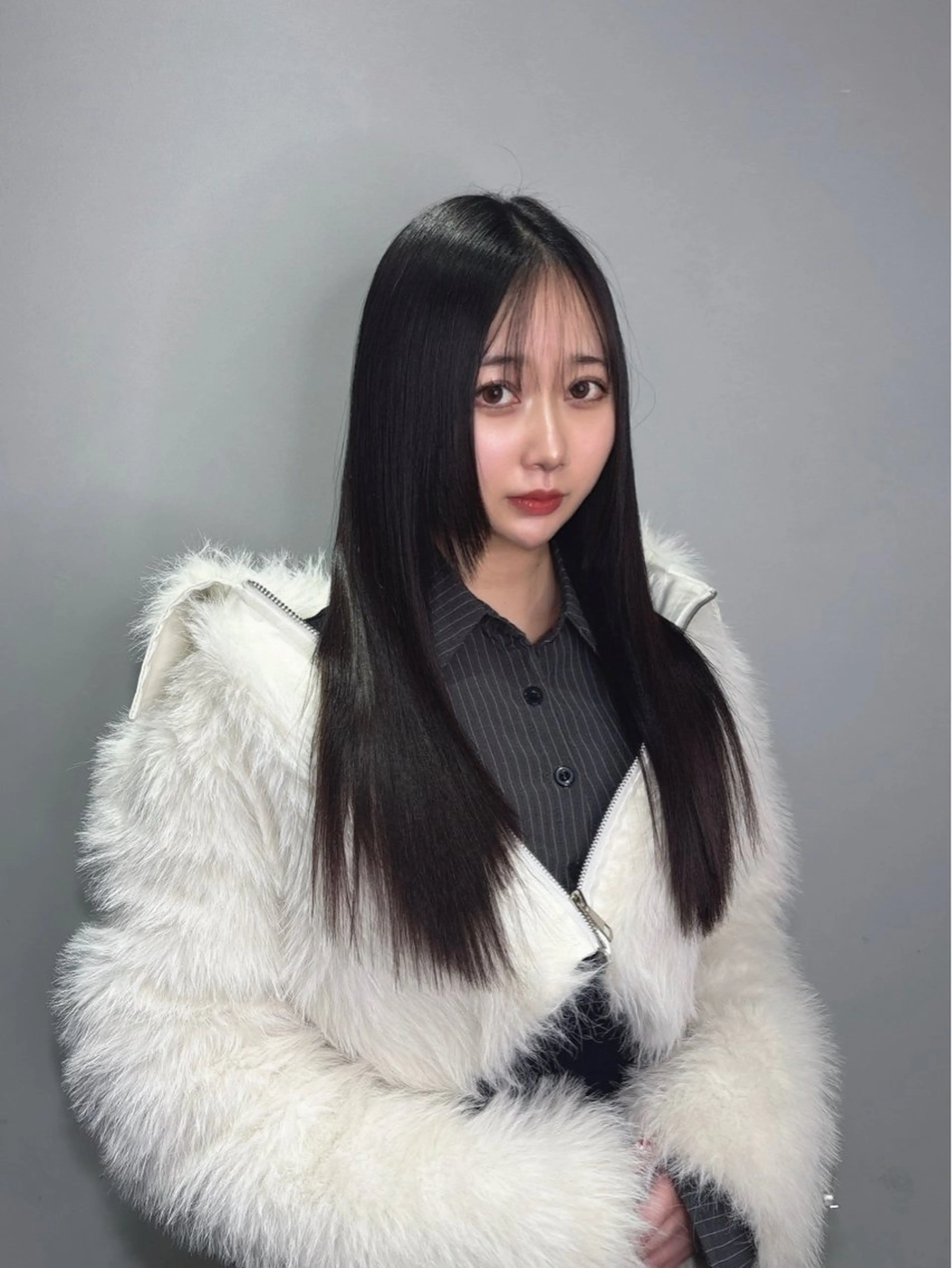 ロング カラー カット ヘアカラー トリートメント etora 渋谷所属・ワンホンヘア🇨🇳 髪質改善/itaruのヘアスタイル